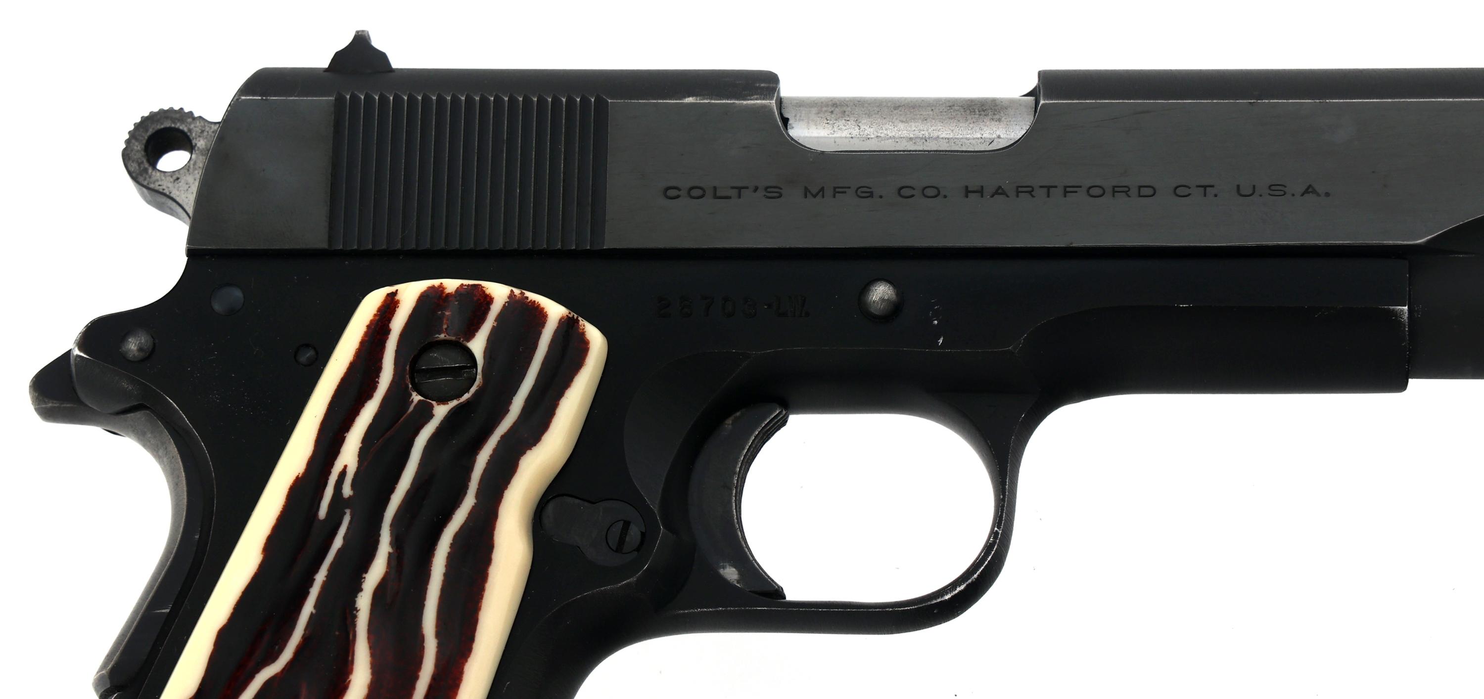 COLT COMMANDER MODEL .38 AUTO CALIBER PISTOL