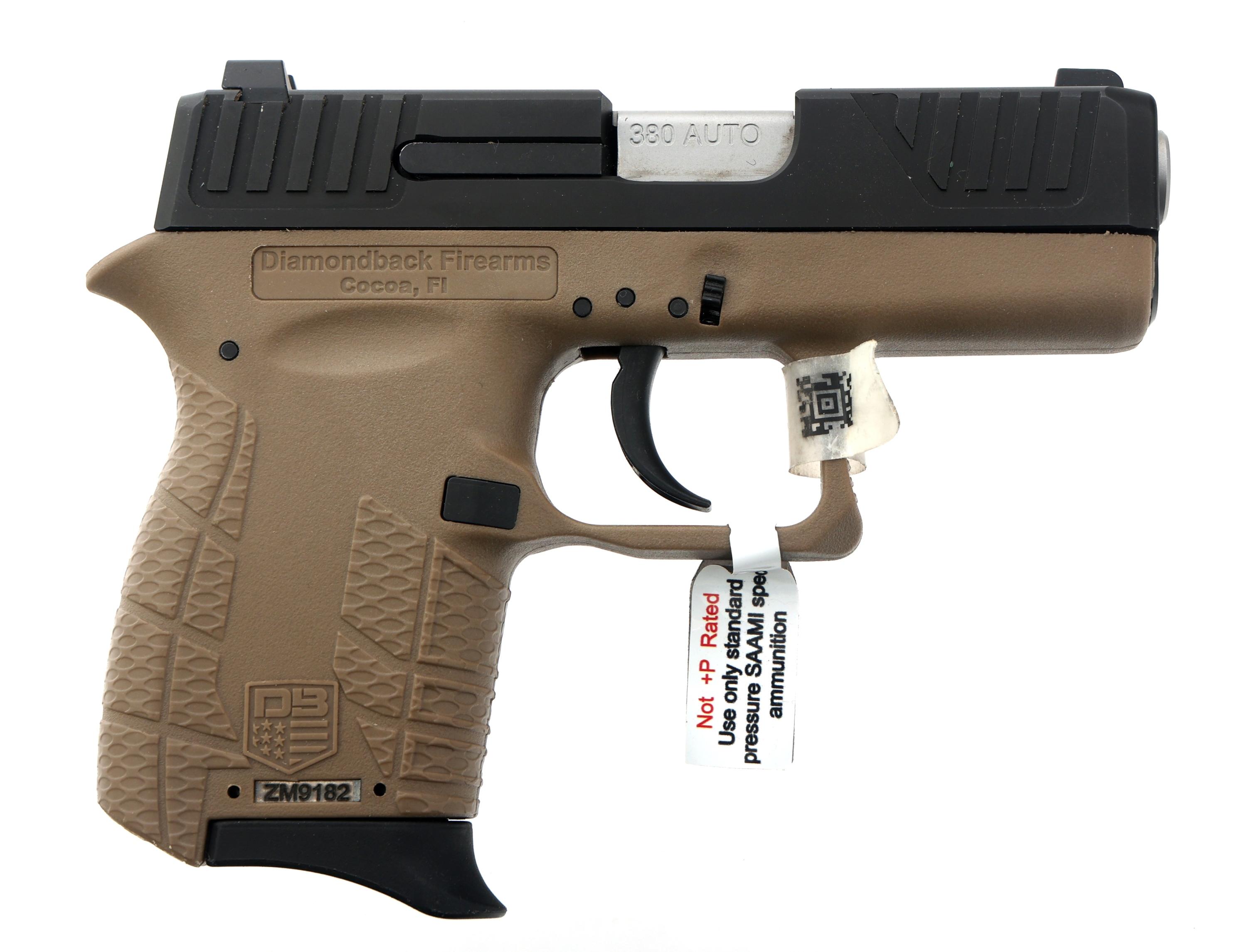 DIAMONDBACK MODEL DB380 .380 AUTO CAL PISTOL