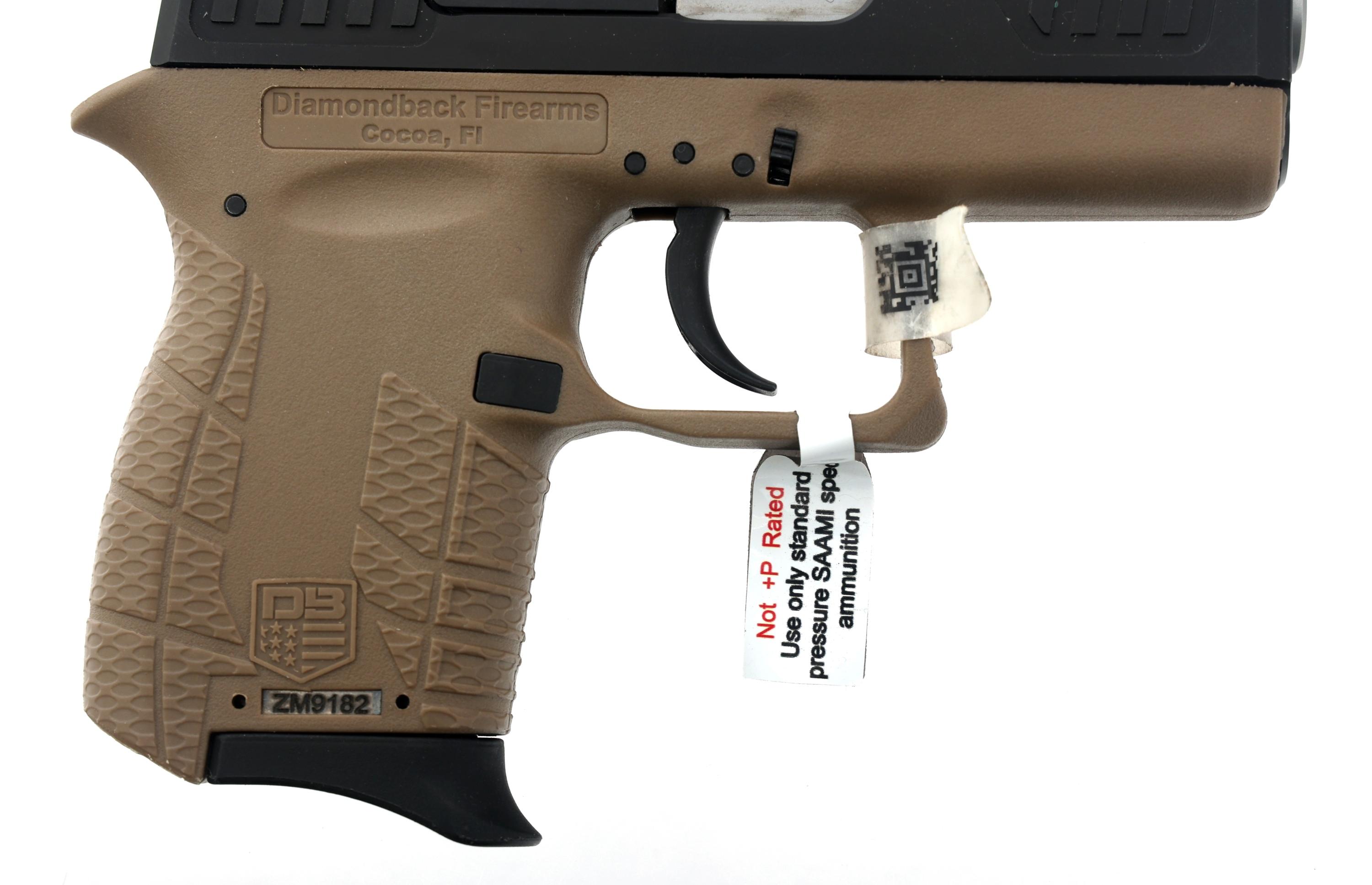 DIAMONDBACK MODEL DB380 .380 AUTO CAL PISTOL