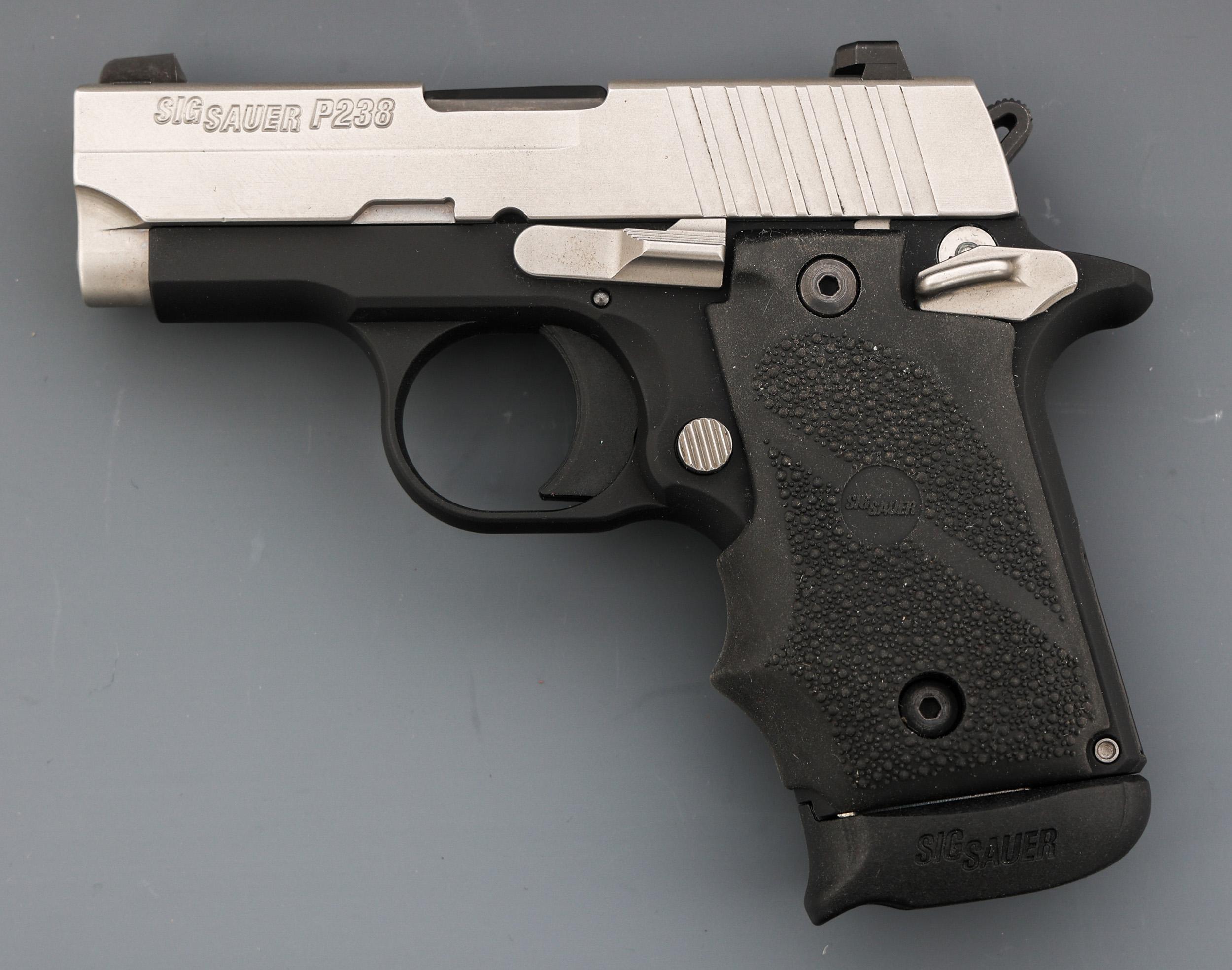 SIG SAUER MODEL P238 .380 AUTO SEMI AUTO PISTOL