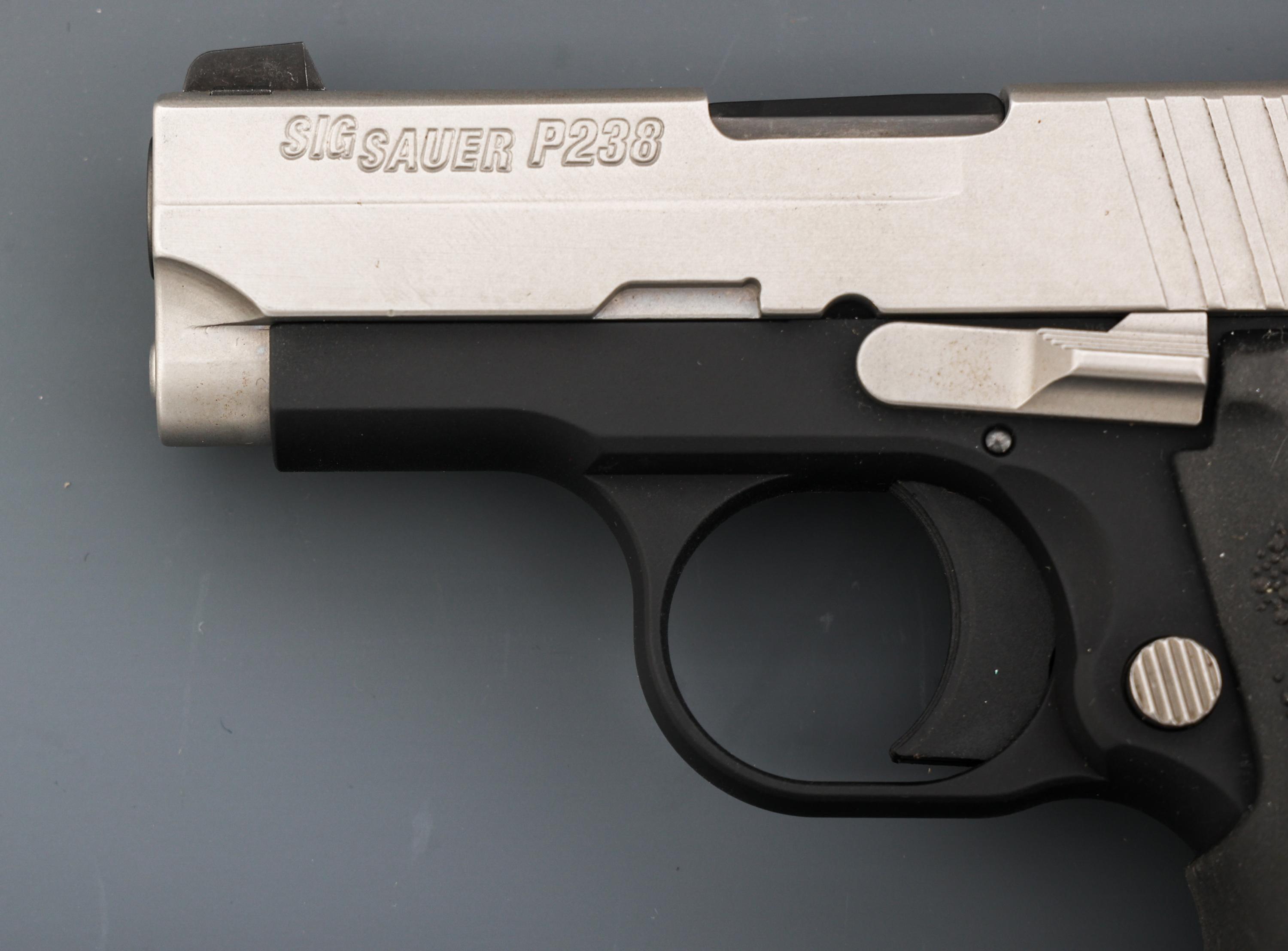 SIG SAUER MODEL P238 .380 AUTO SEMI AUTO PISTOL