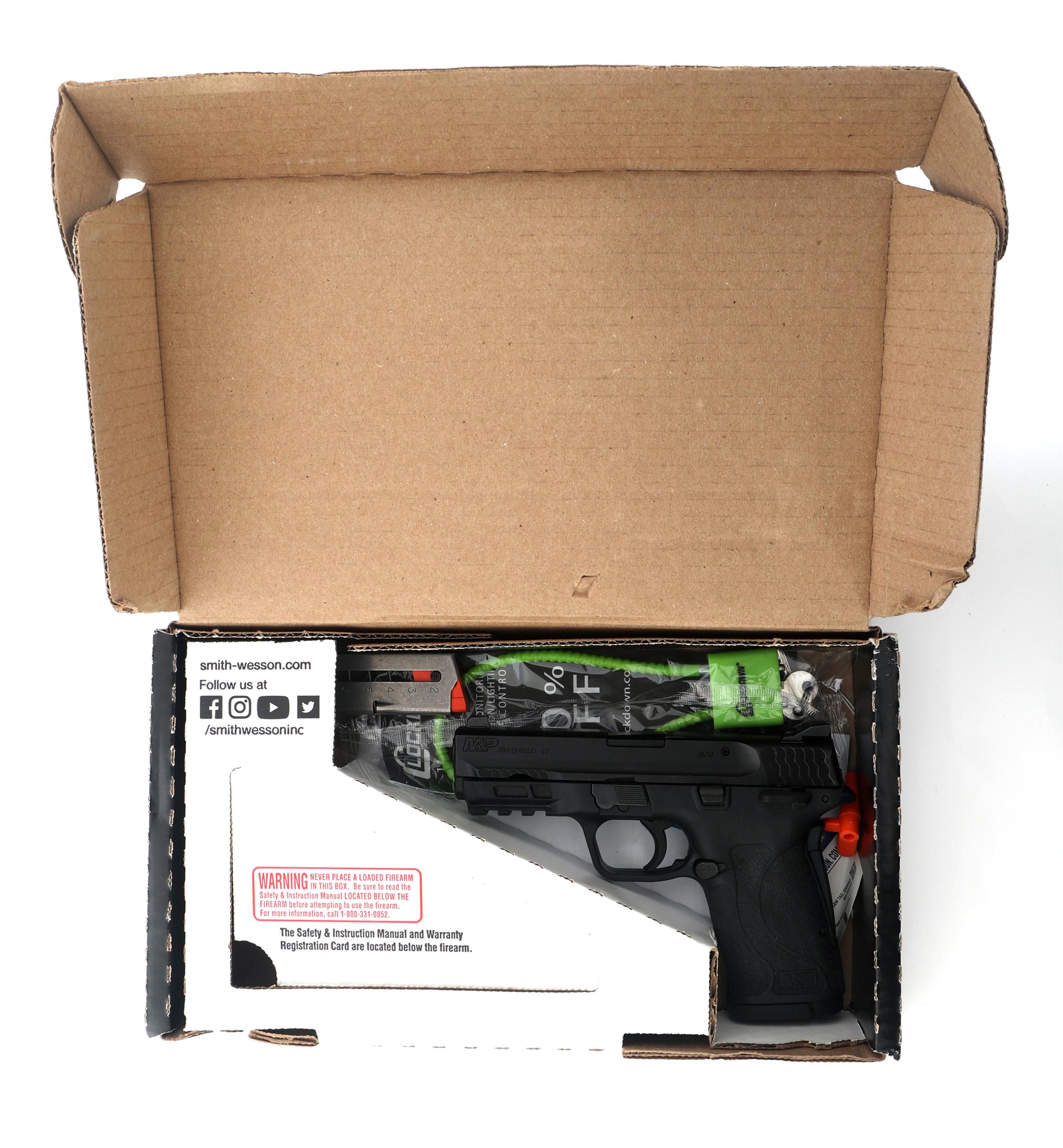 SMITH & WESSON MODEL M&P 380 SHIELD EZ PISTOL