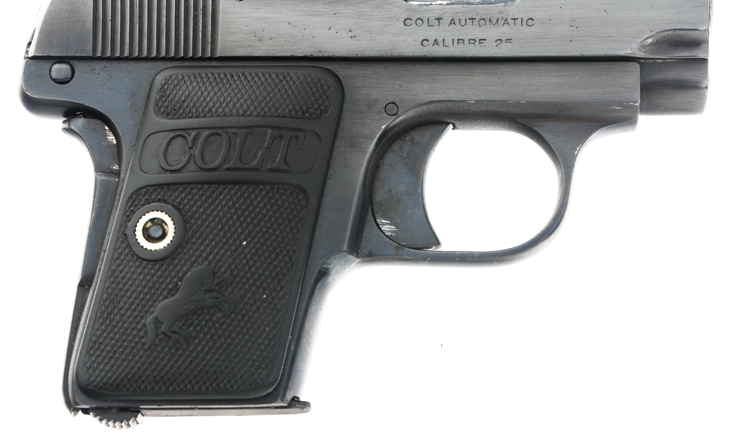 COLT MODEL 1908 POCKET HAMMERLESS .25 CAL PISTOL