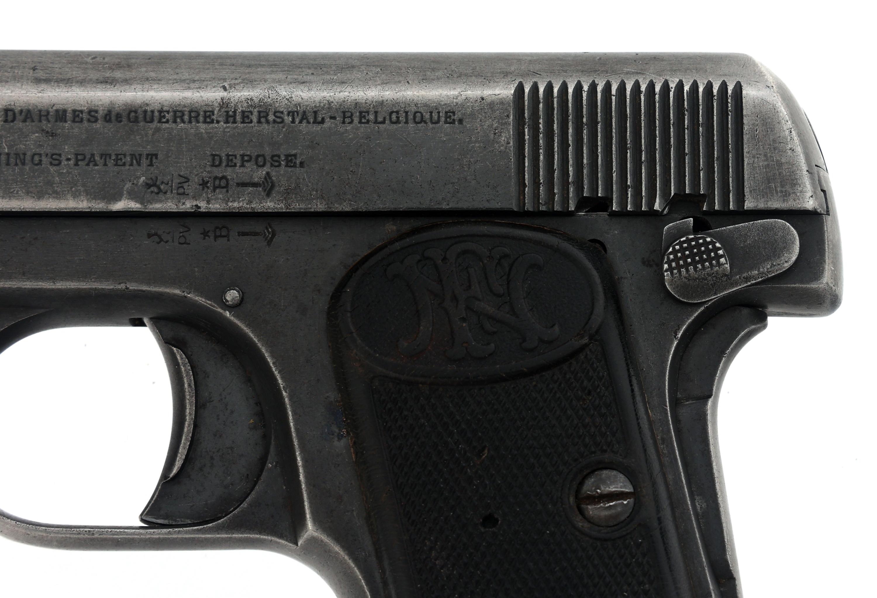 FN HERSTAL MODEL 1905 .25 CALIBER PISTOL