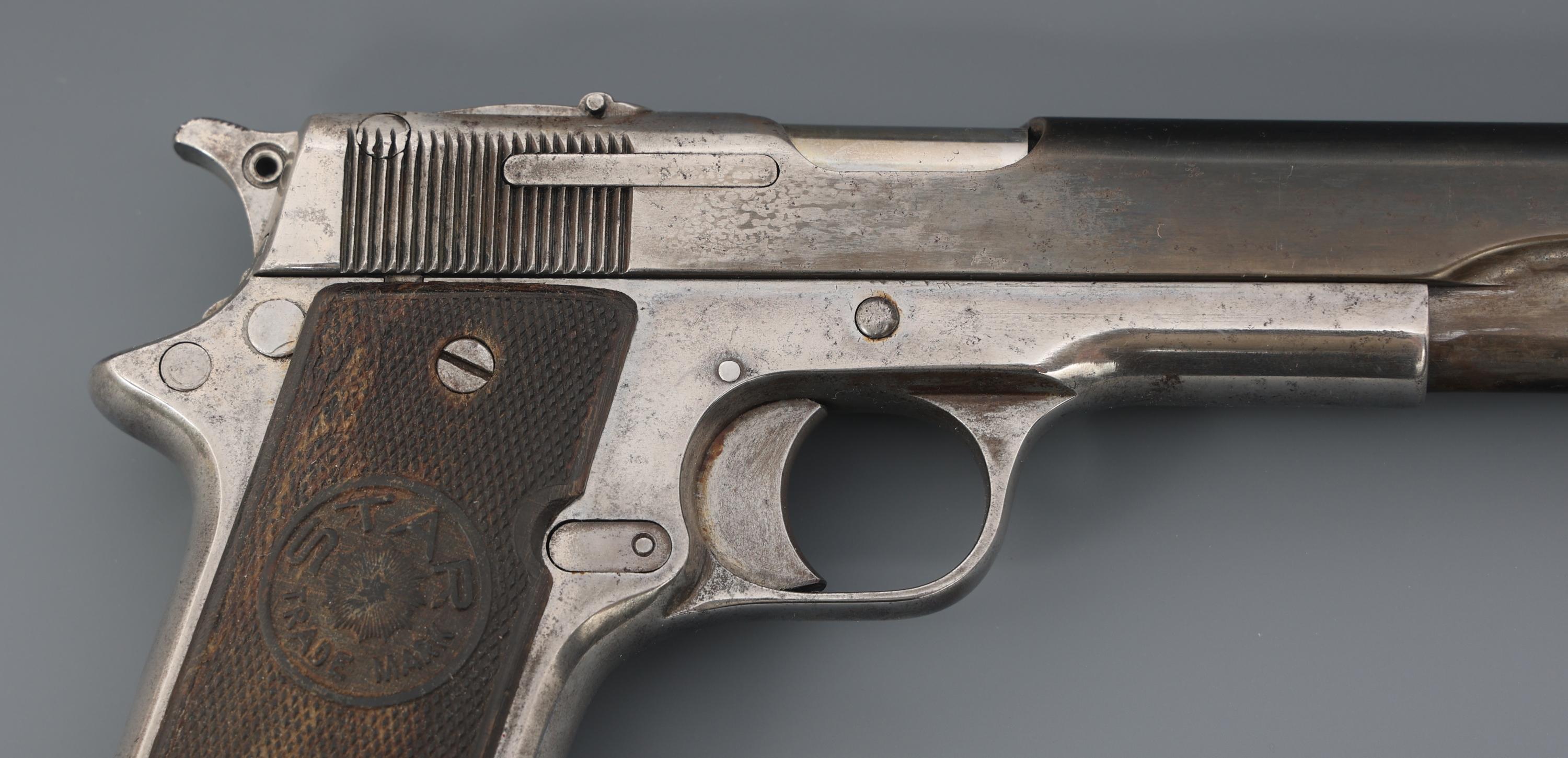 1927 STAR MODEL A 7.63x25mm CALIBER PISTOL