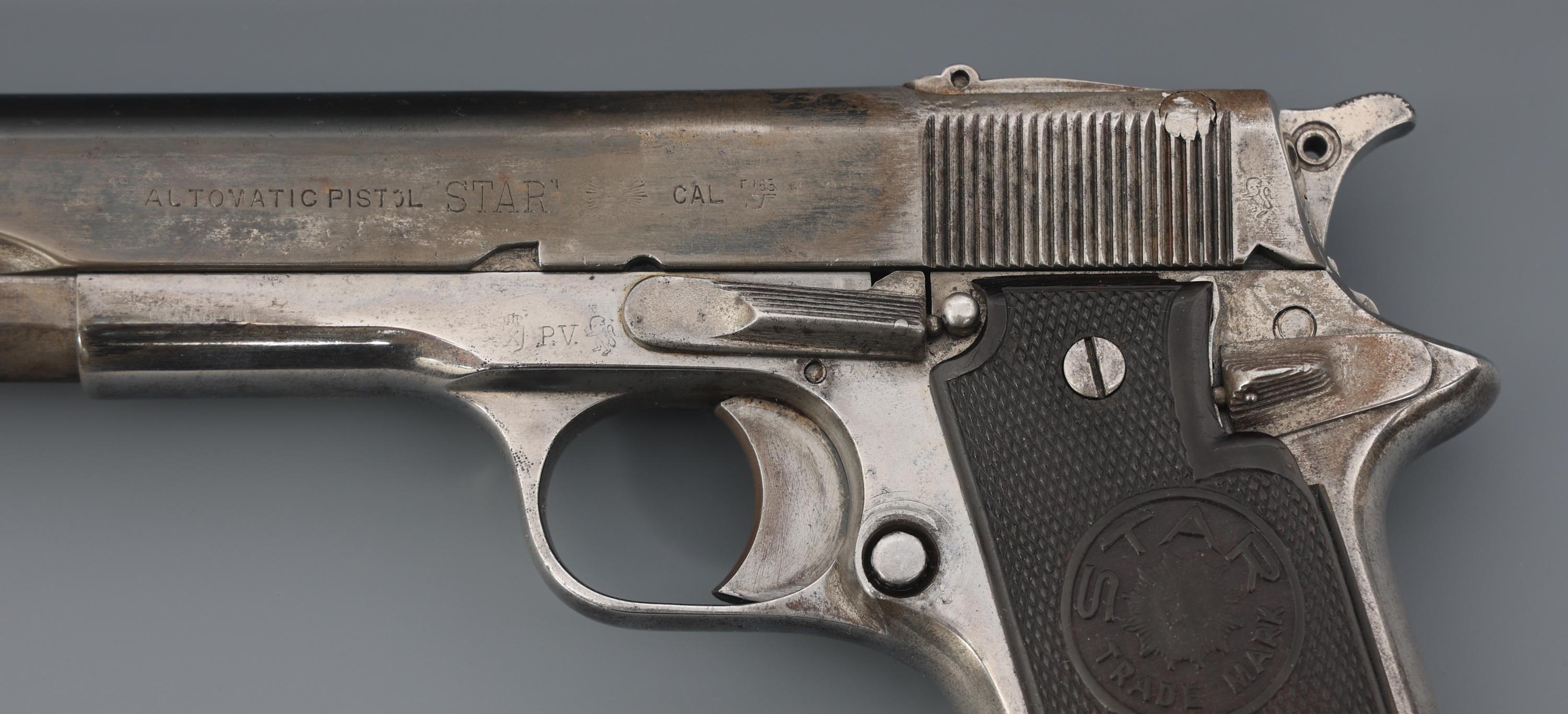 1927 STAR MODEL A 7.63x25mm CALIBER PISTOL