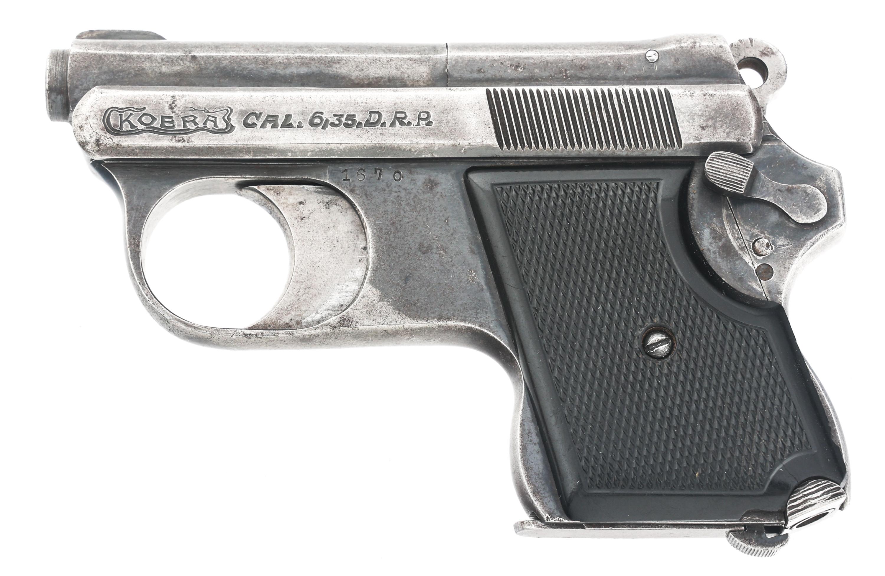 WALTER DIEFKE MODEL KOBRA 6.35mm SEMI AUTO PISTOL