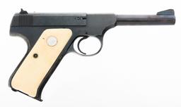 1941 COLT MODEL THE WOODSMAN 22 LR TARGET PISTOL