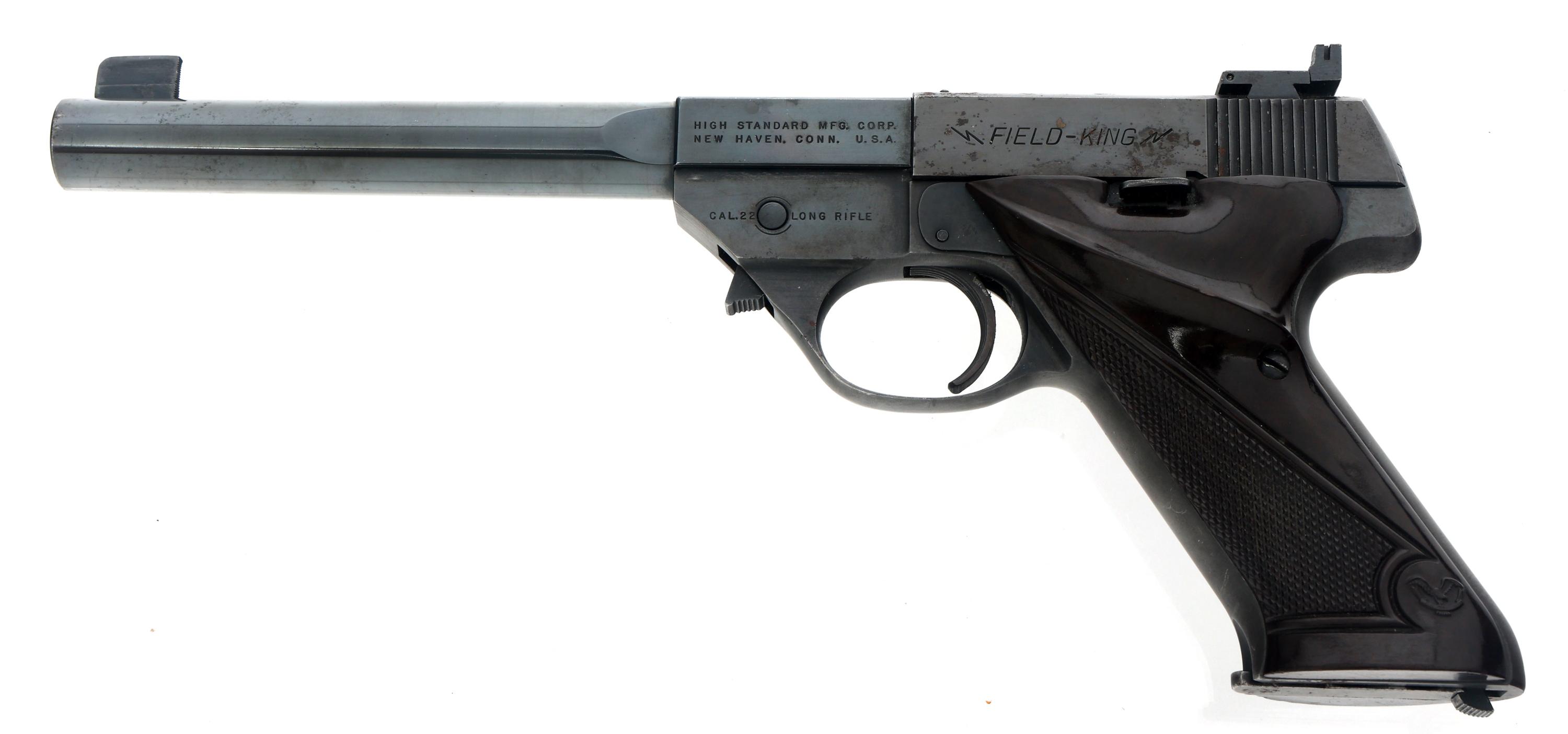 HIGH STANDARD MODEL FIELD-KING 22 LR TARGET PISTOL