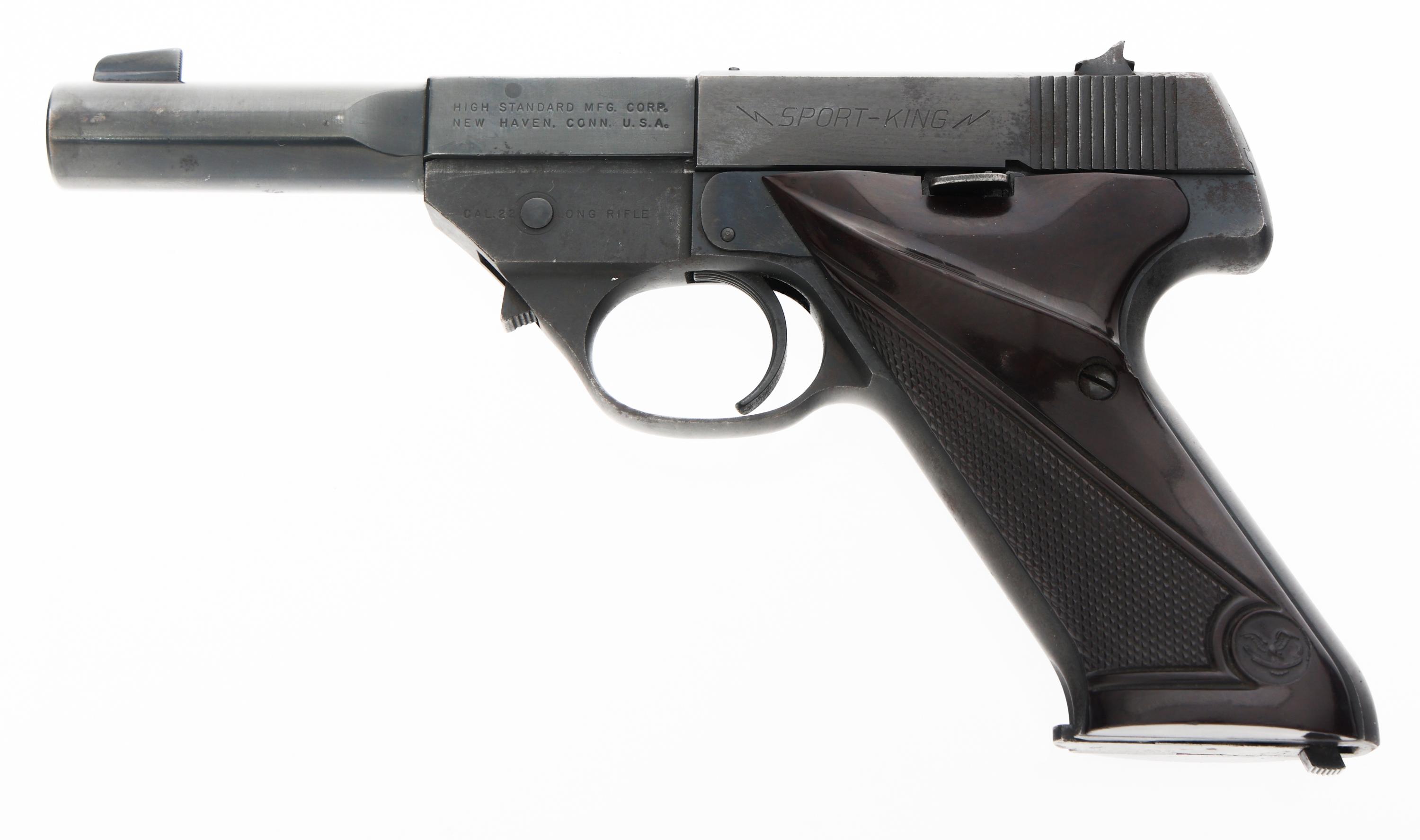 HIGH STANDARD MODEL SPORT-KING 22 LR TARGET PISTOL