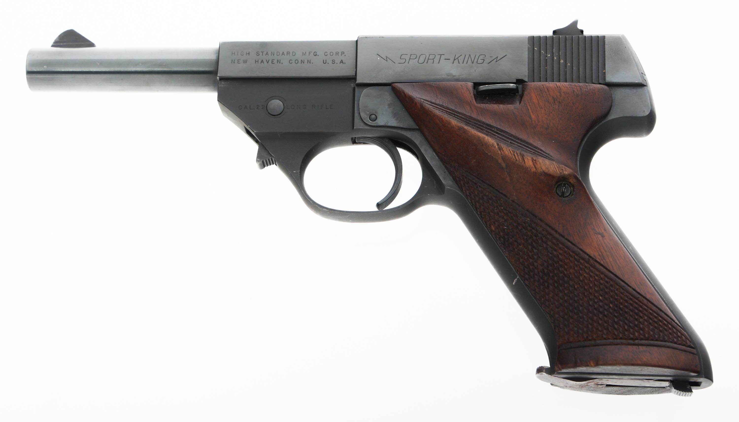 HIGH STANDARD MODEL SPORT-KING 22 LR TARGET PISTOL