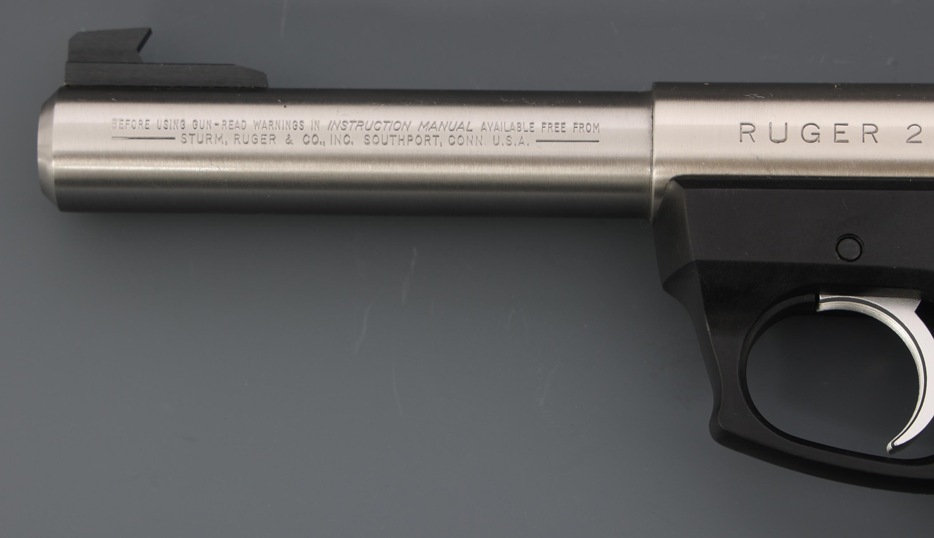 RUGER MODEL 22/45 .22 LR CALIBER TARGET PISTOL