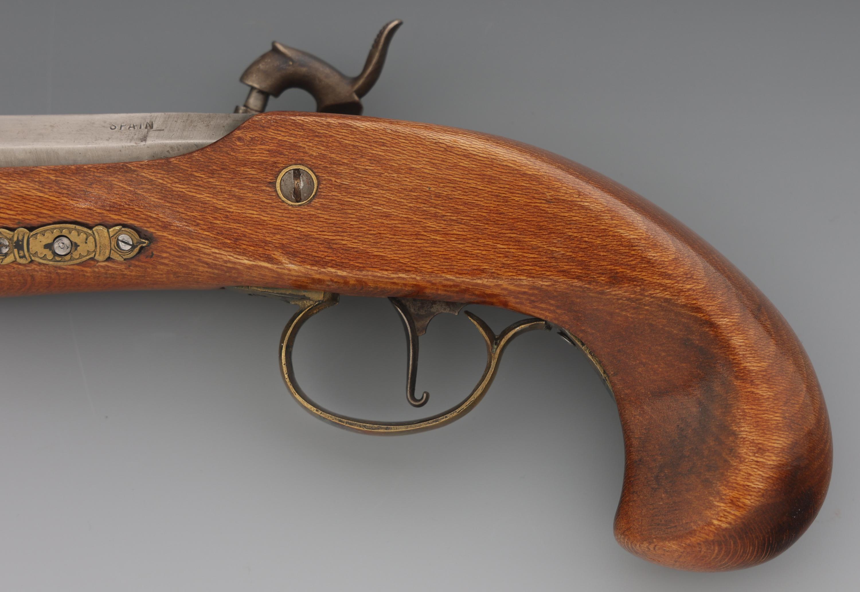 SPANISH PHILADELPHIA DERRINGER PERCUSSION PISTOL