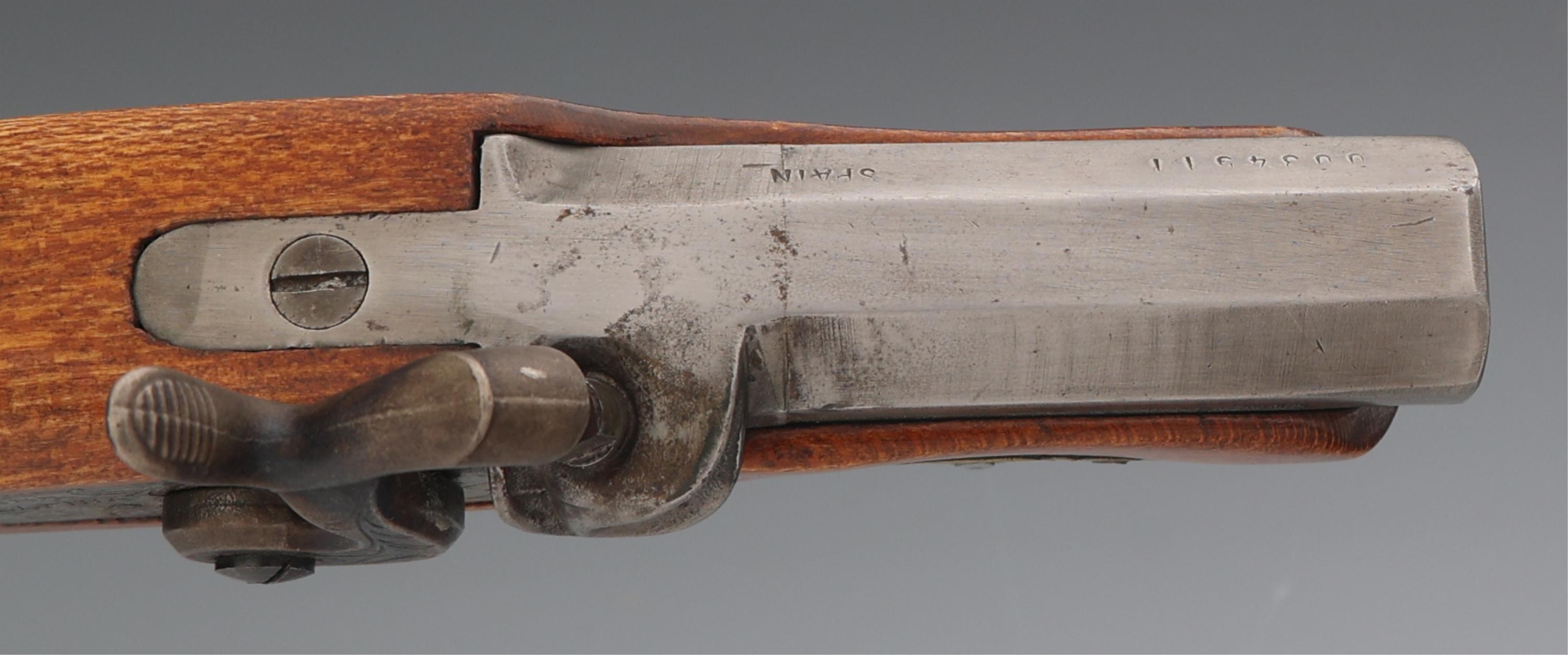 SPANISH PHILADELPHIA DERRINGER PERCUSSION PISTOL