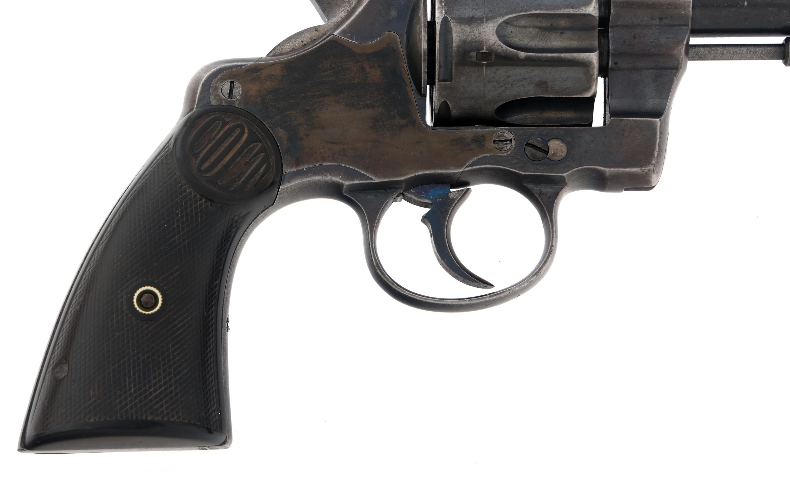 1902 COLT NEW ARMY MODEL 1896 .38 CAL DA REVOLVER