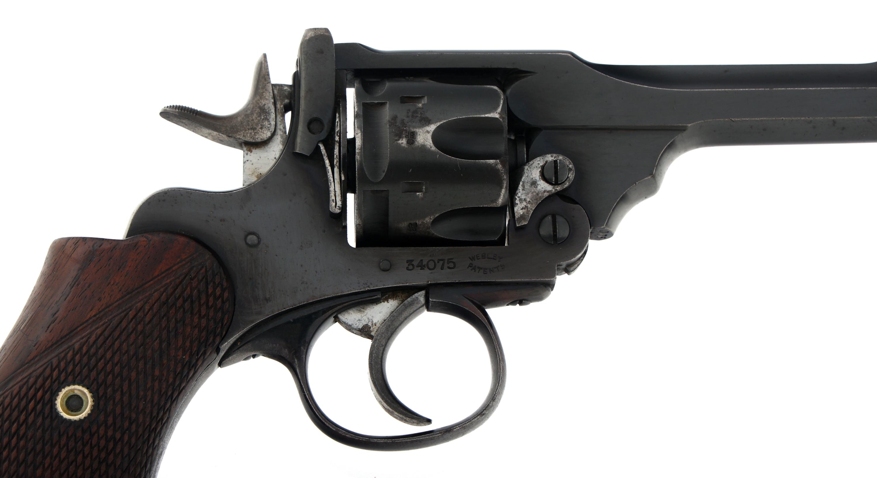 WEBLEY & SCOTT MODEL Mk III 38 CALIBER DA REVOLVER