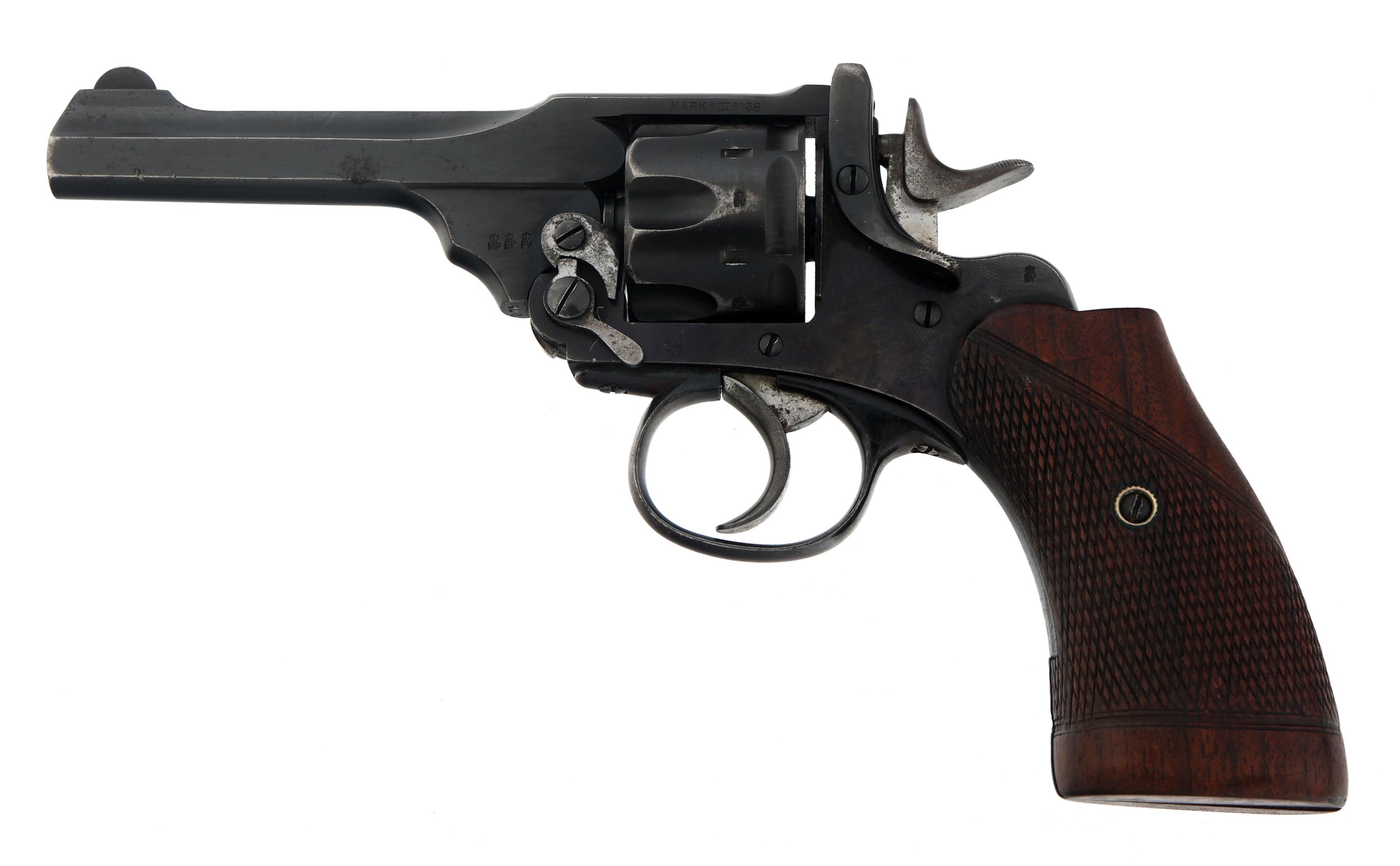 WEBLEY & SCOTT MODEL Mk III 38 CALIBER DA REVOLVER