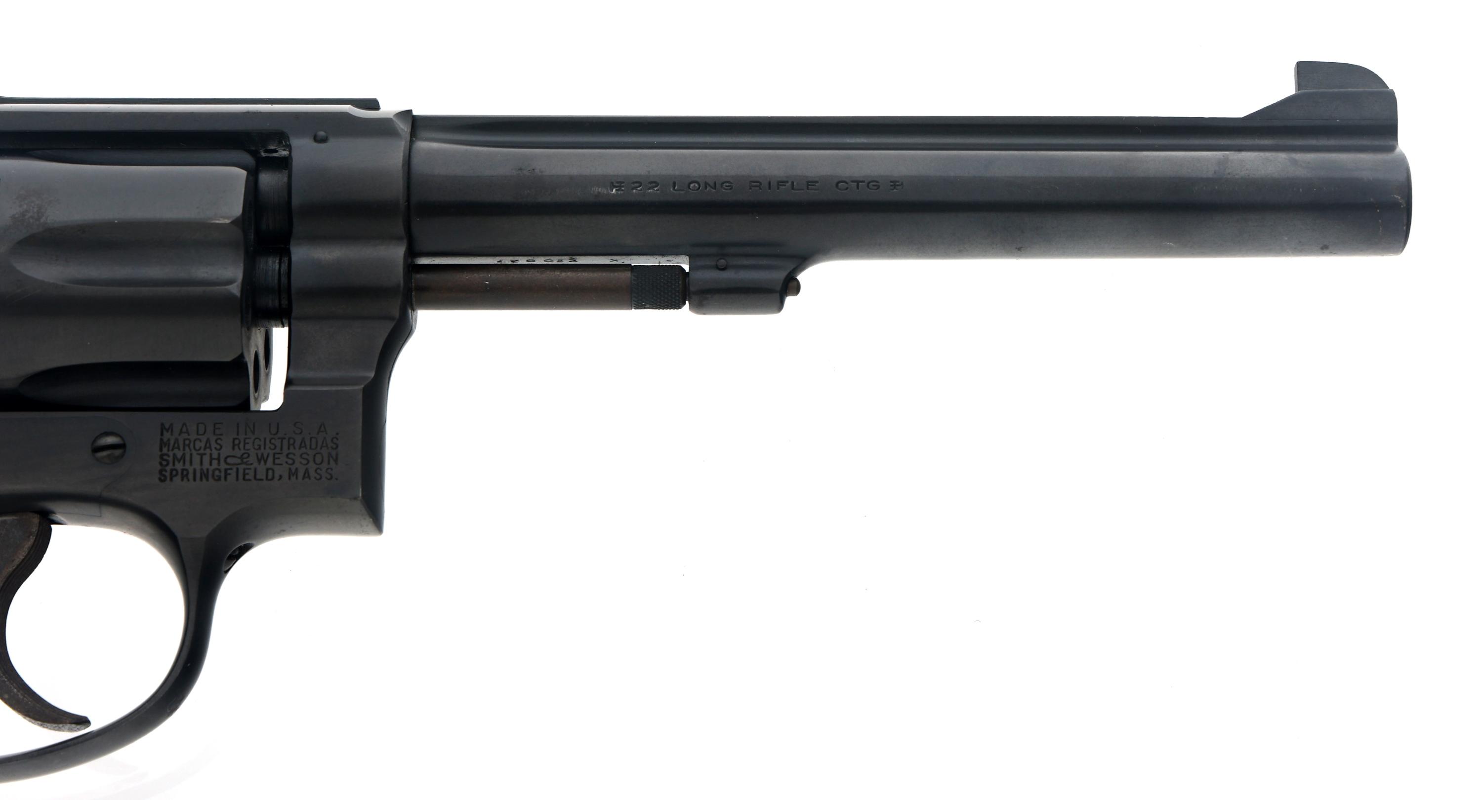 SMITH & WESSON K-22 MASTERPIECE 3RD 22 LR REVOLVER