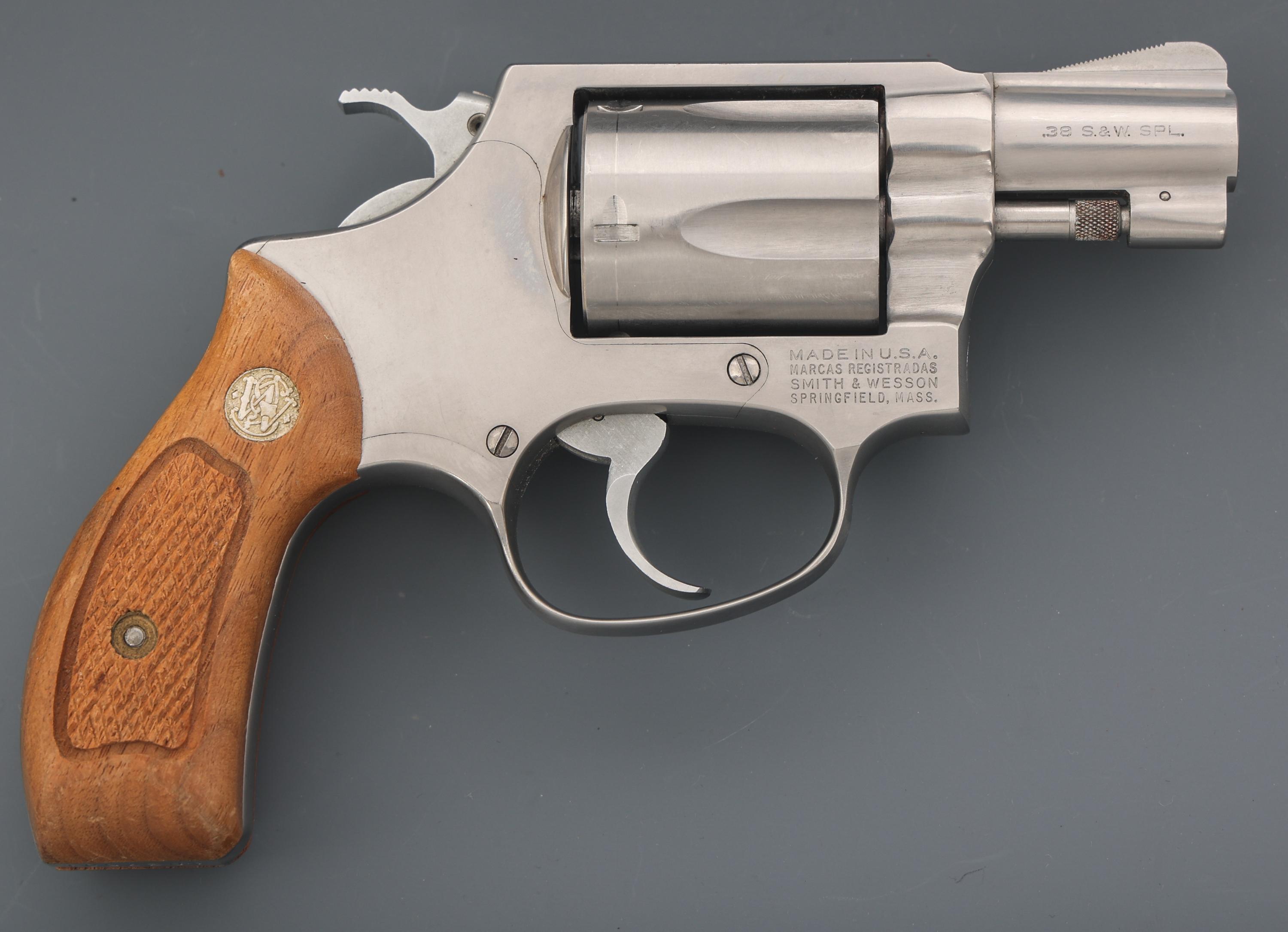 SMITH & WESSON MODEL 60 .38 SPECIAL CAL REVOLVER