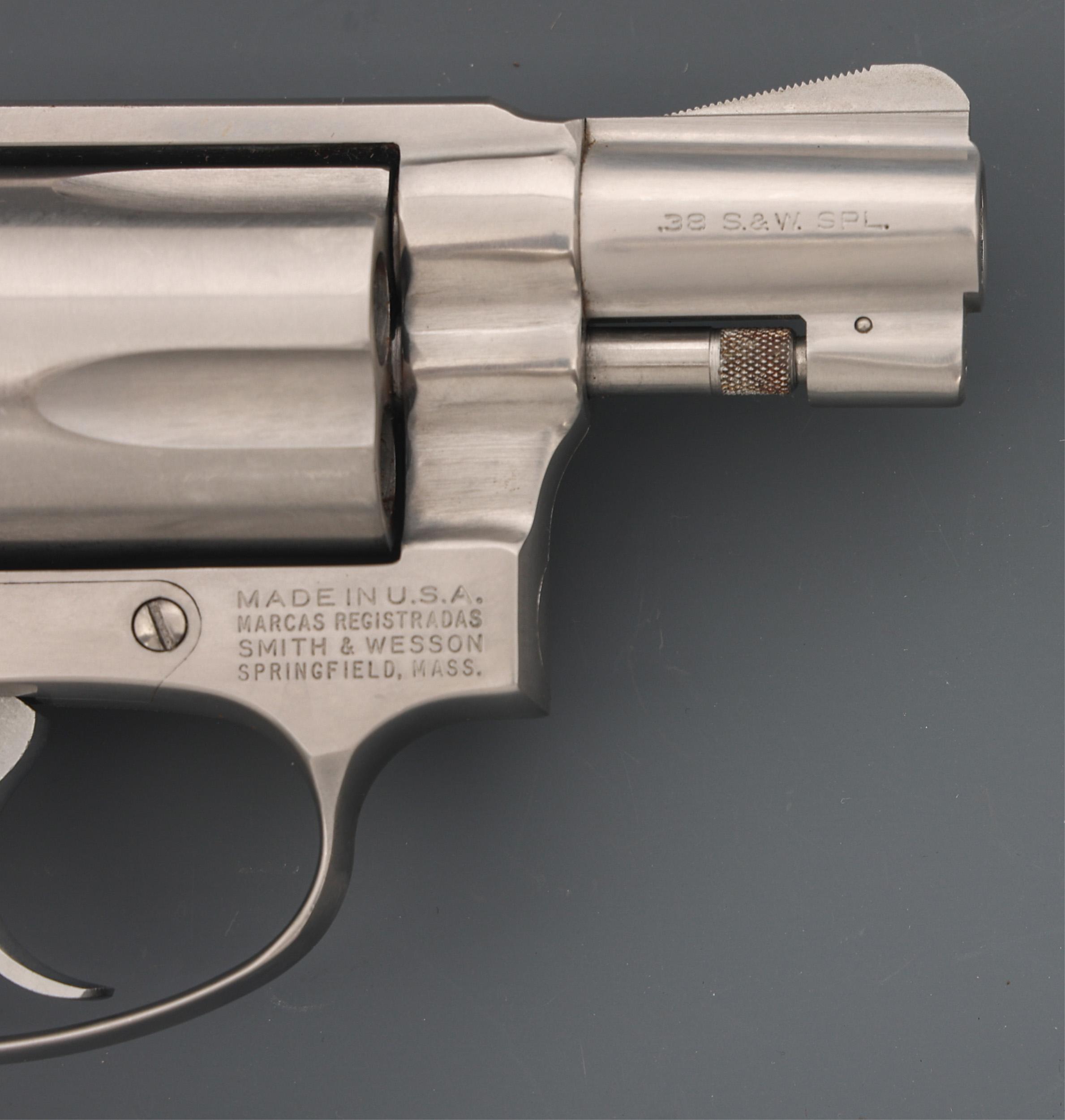 SMITH & WESSON MODEL 60 .38 SPECIAL CAL REVOLVER