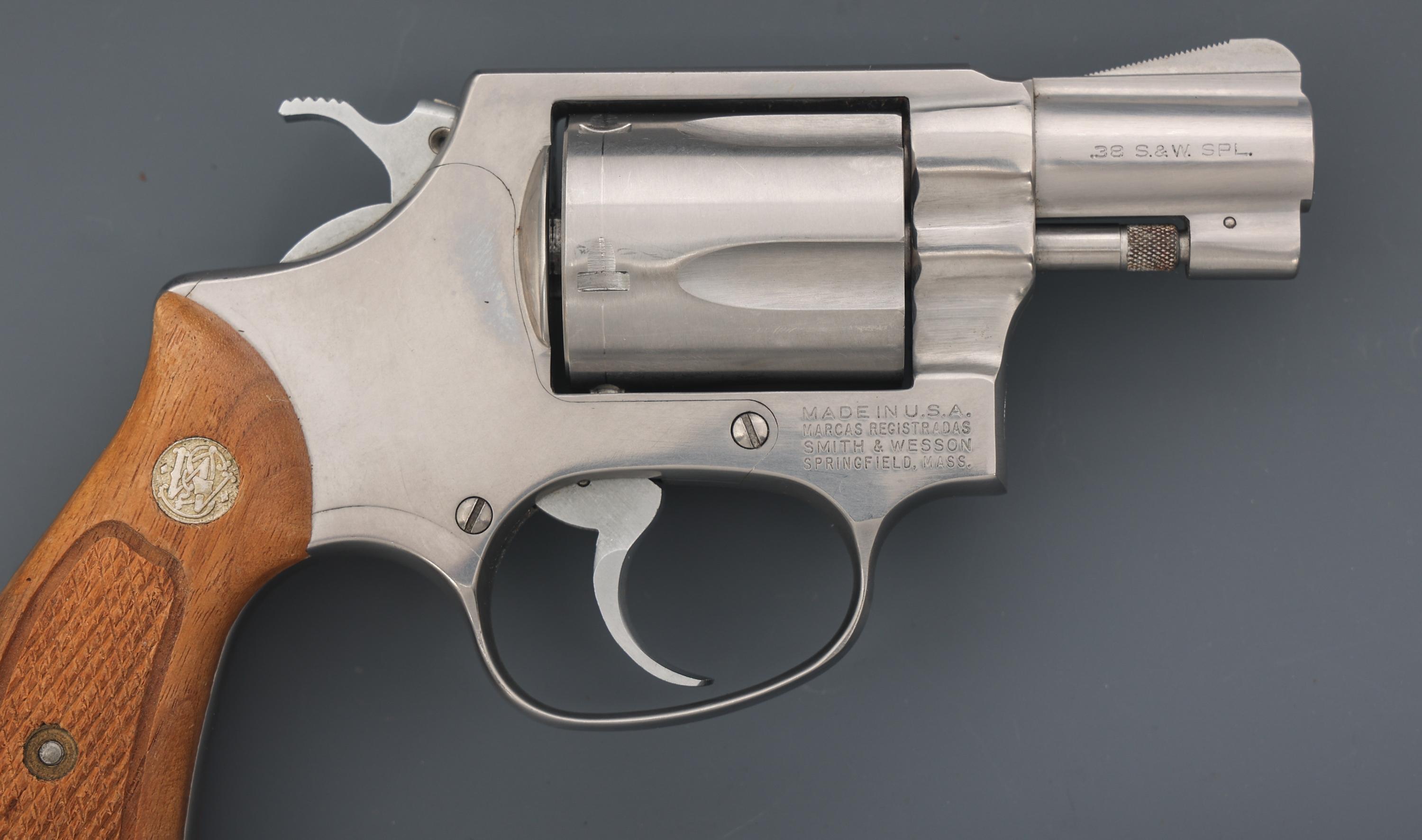 SMITH & WESSON MODEL 60 .38 SPECIAL CAL REVOLVER