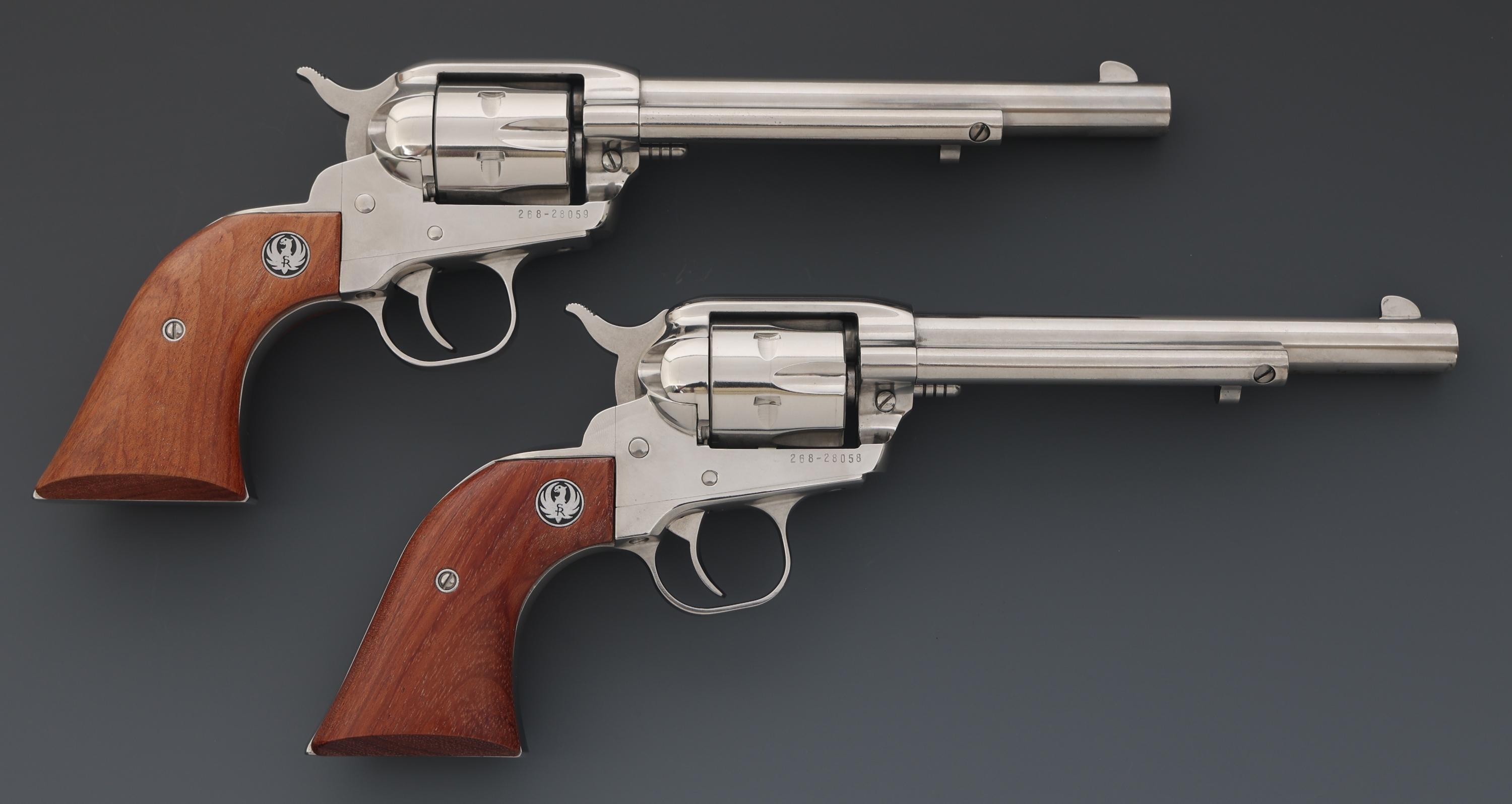 SEQUENTIAL RUGER NEW MODEL SINGLE-SIX REVOLVERS