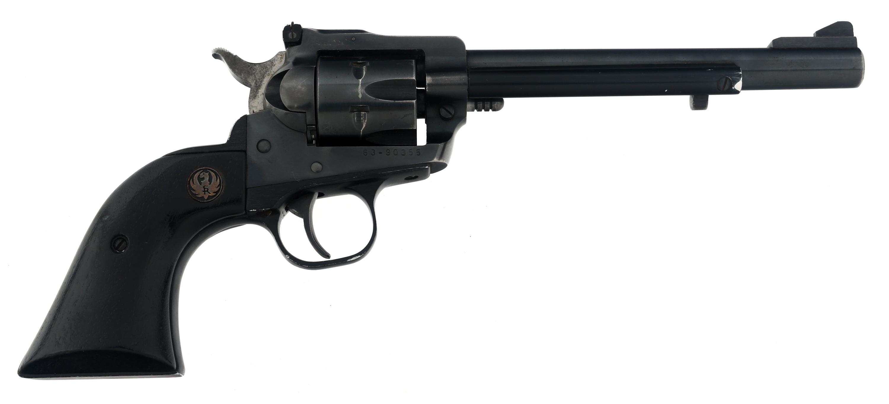 RUGER NEW MODEL SINGLE-SHOT .22 LR CAL REVOLVER