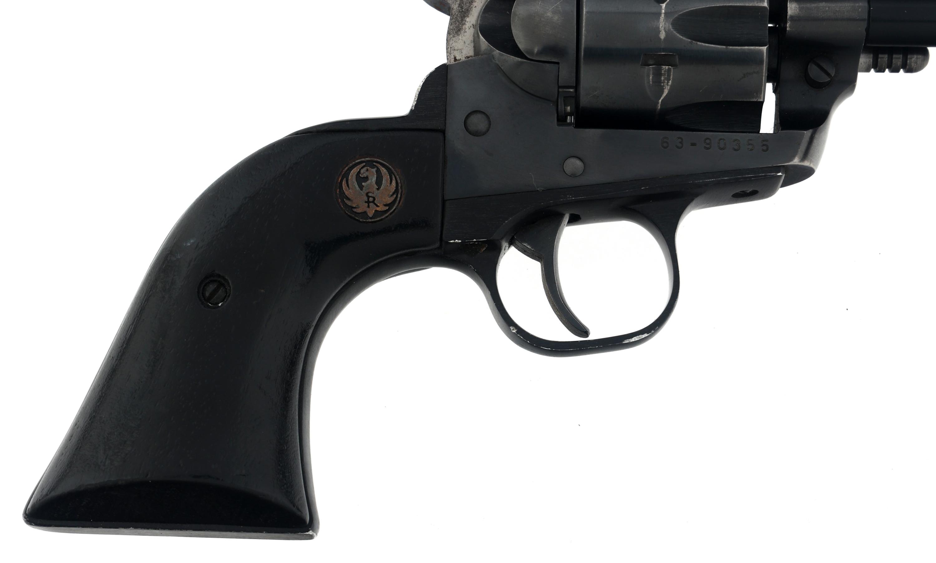 RUGER NEW MODEL SINGLE-SHOT .22 LR CAL REVOLVER