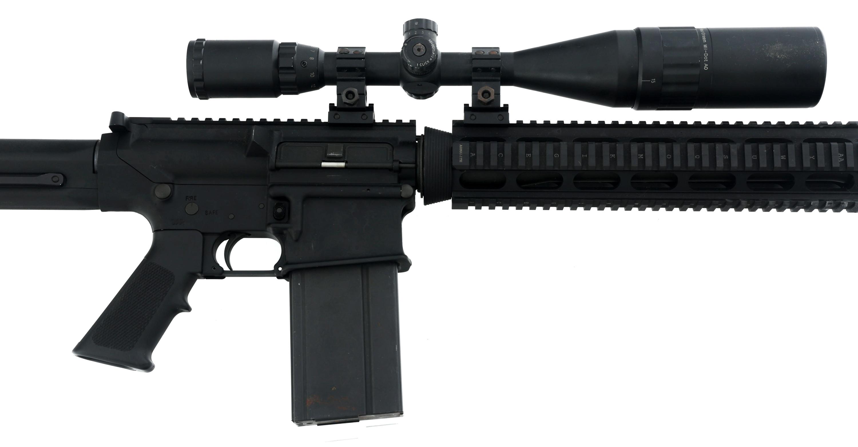 EAGLE ARMS MODEL AR-10 7.62x51mm CALIBER RIFLE