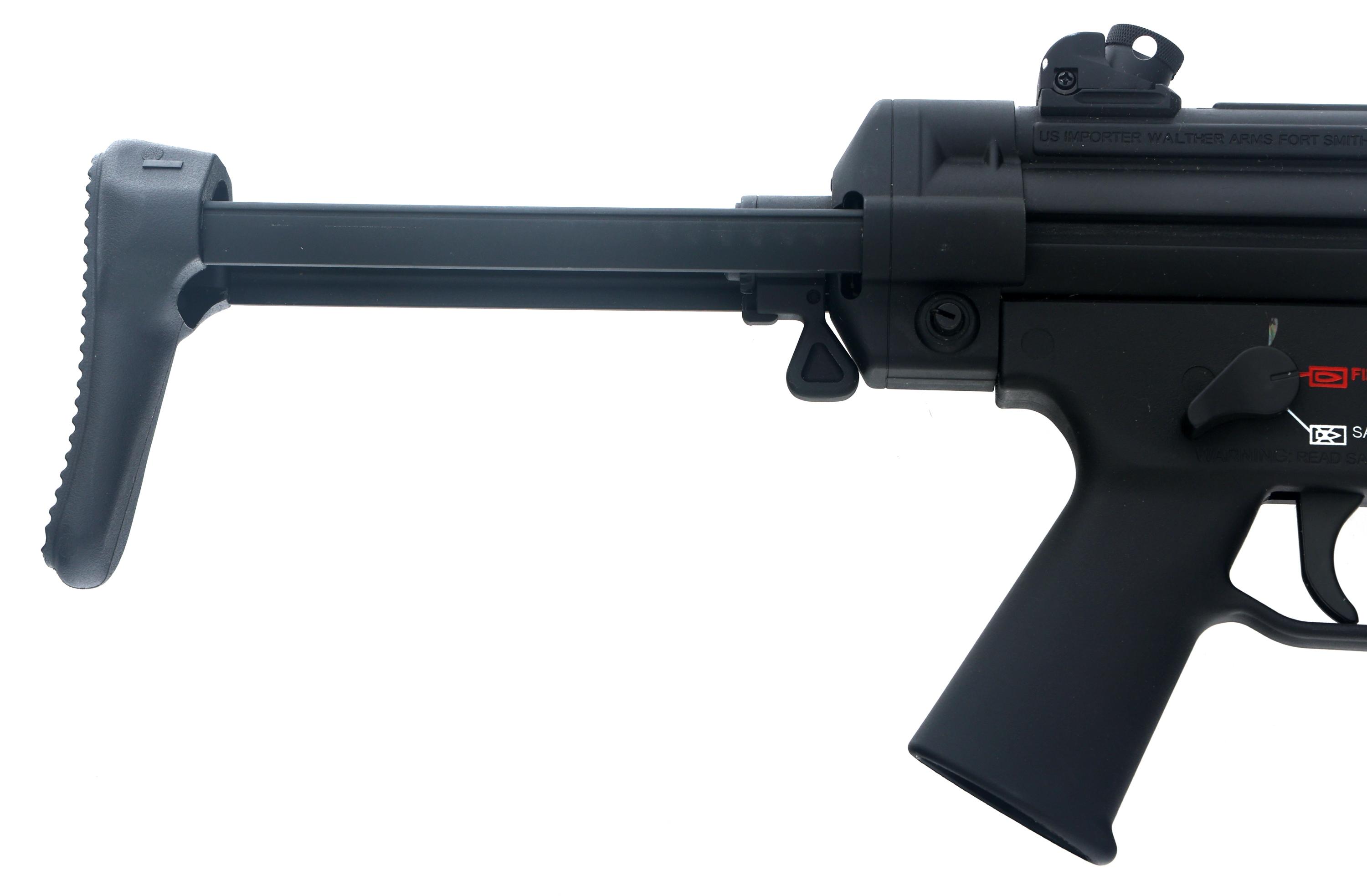 WALTHER MODEL HK MP5 SD6 .22 LR CALIBER RIFLE