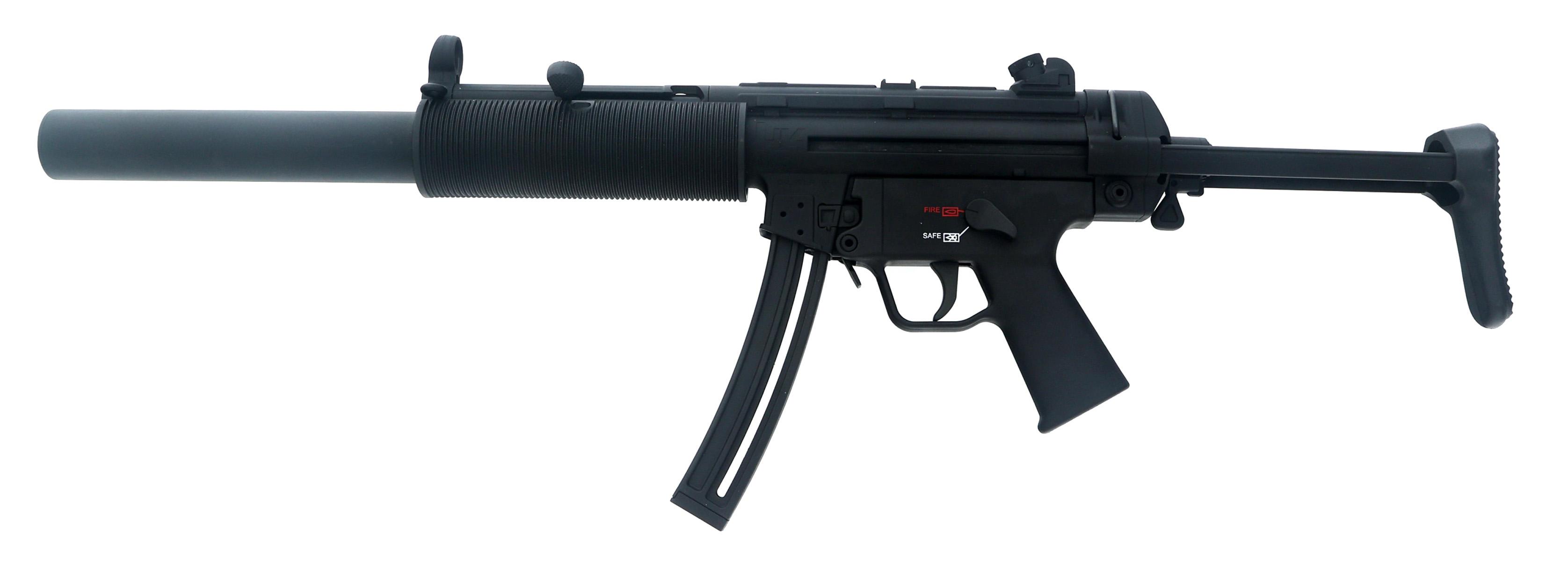 WALTHER MODEL HK MP5 SD6 .22 LR CALIBER RIFLE