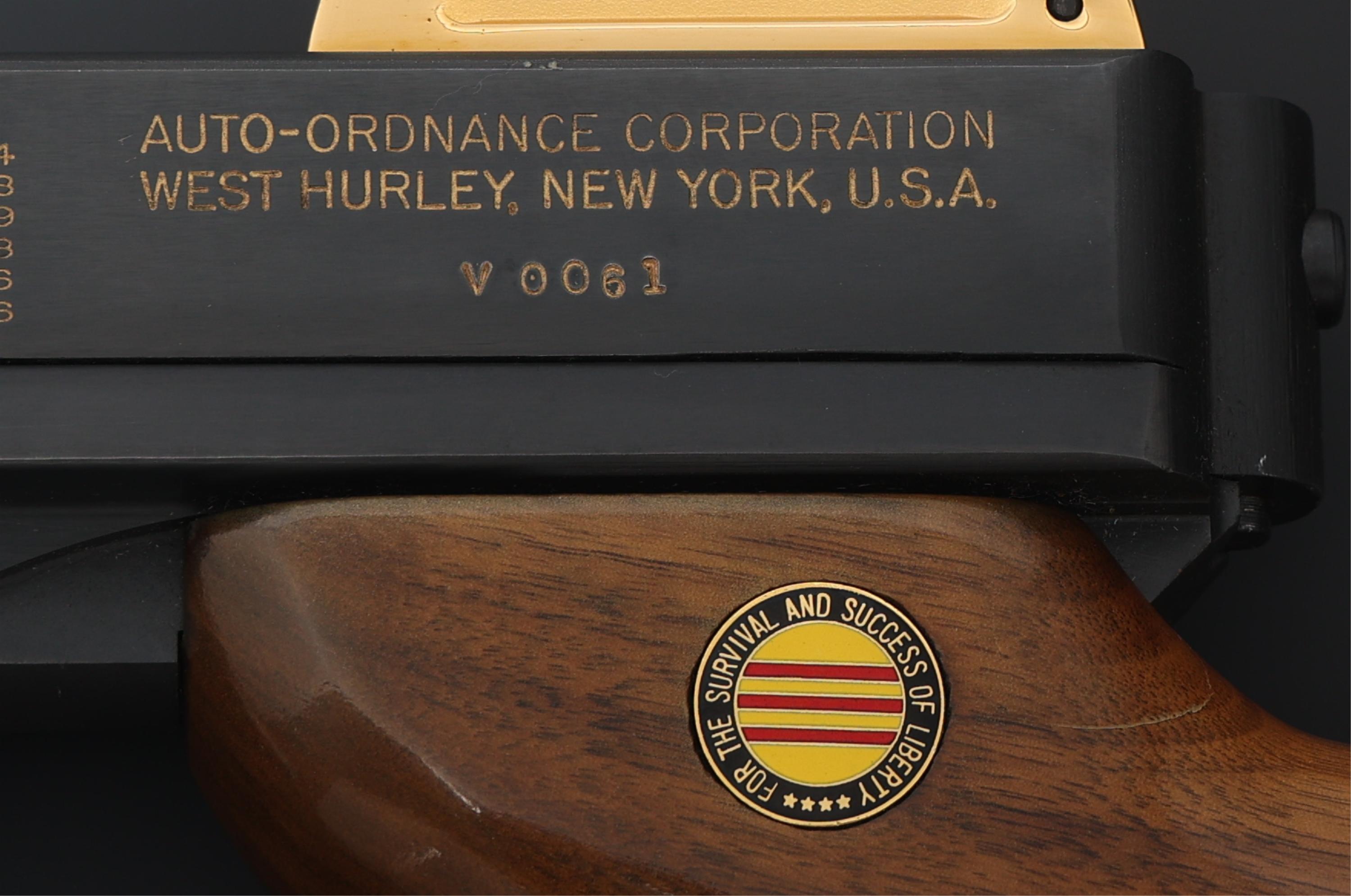 AUTO ORDNANCE COMMEMORATIVE 1927A1 45 ACP RIFLE