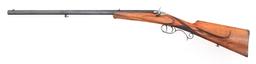 KRIEGHOFF SINGLE SHOT .22 LR CALIBER RIFLE