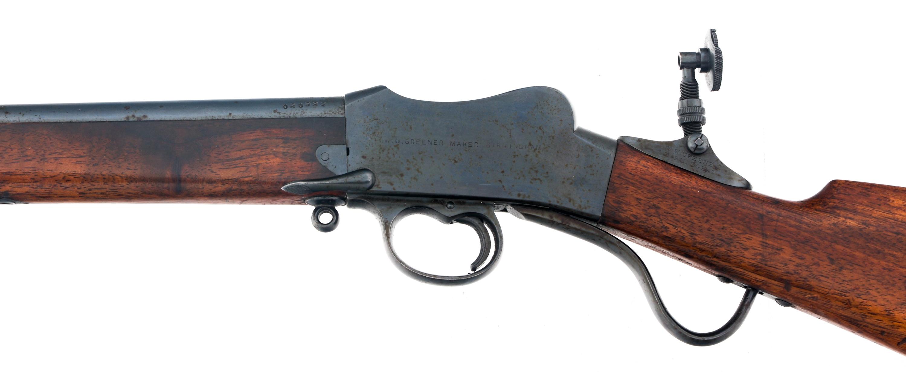 W.W. GREENER MARTINI TAKEDOWN .22 L CALIBER RIFLE