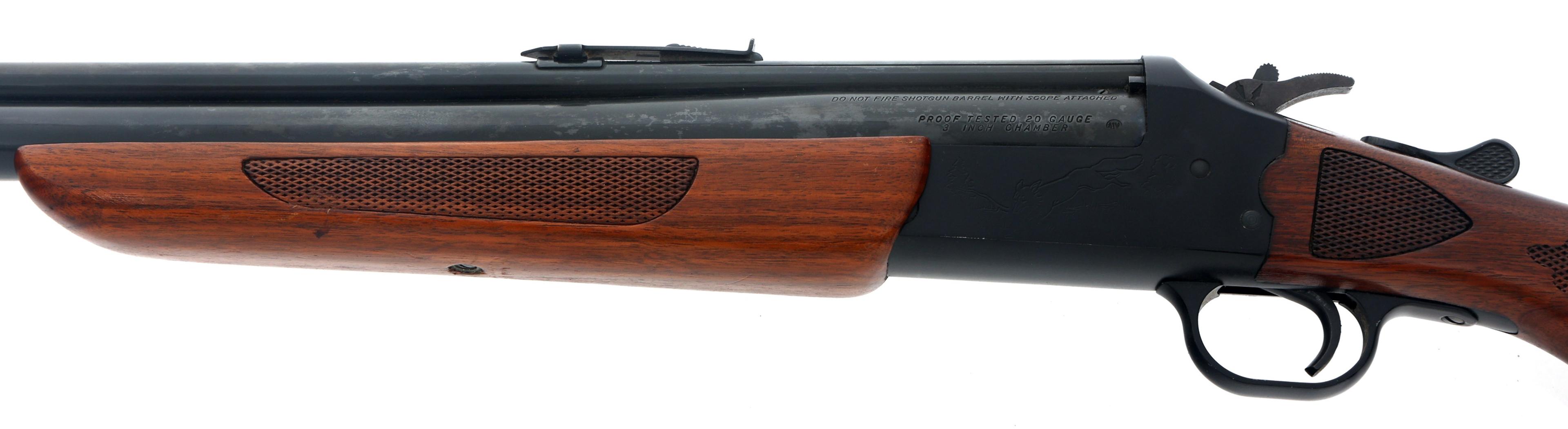 SAVAGE MODEL 24J-DL .22 WMR / 20 GAUGE COMBO GUN