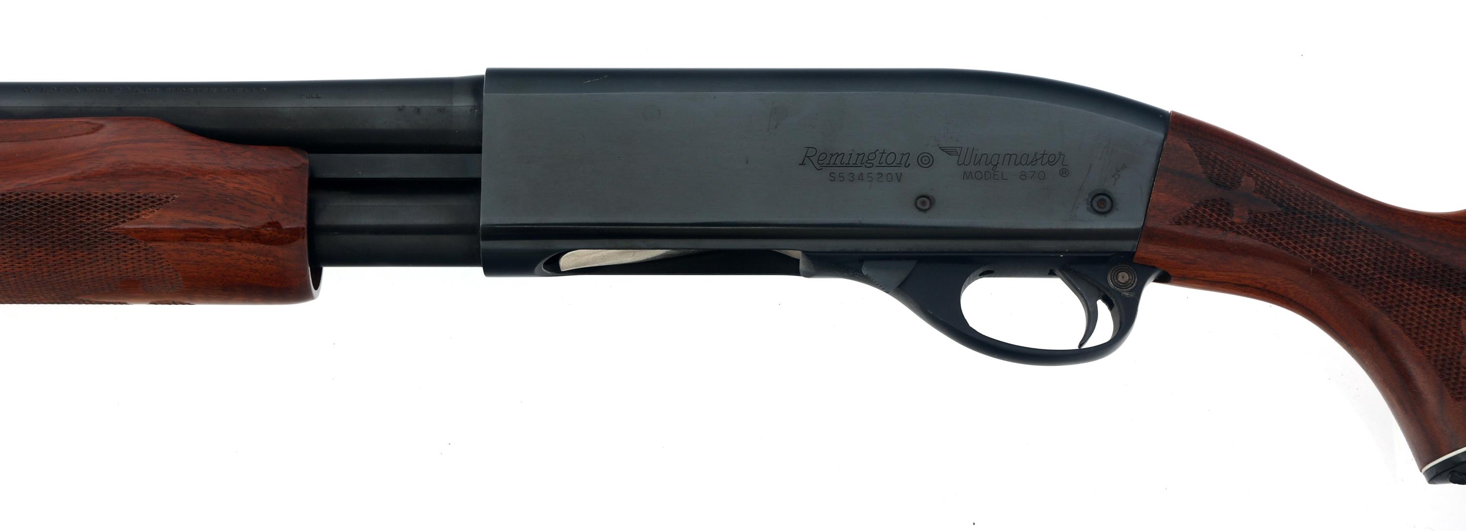 REMINGTON MODEL 870 WINGMASTER 12 GAUGE SHOTGUN