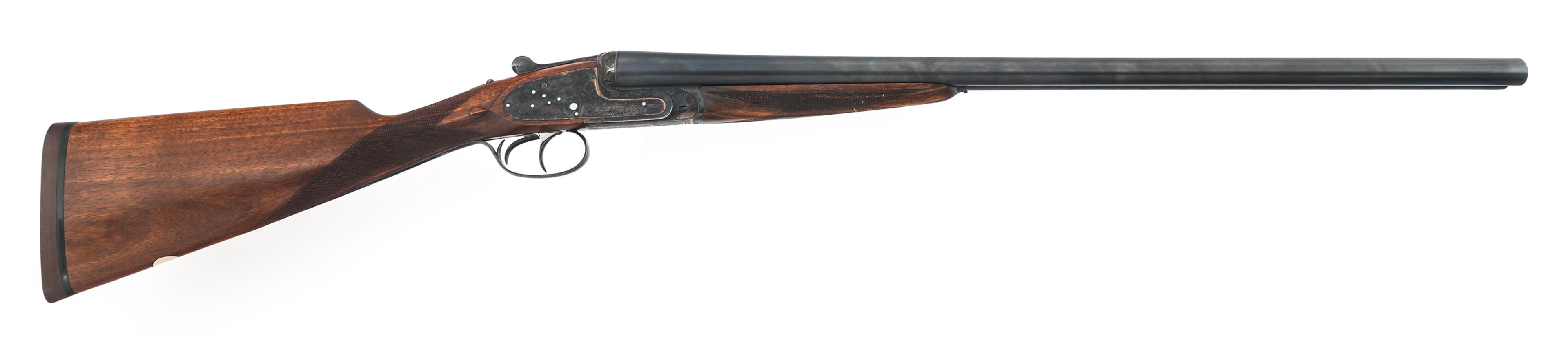 CASED AYA MODEL XXV SL 12 GA SXS SHOTGUN