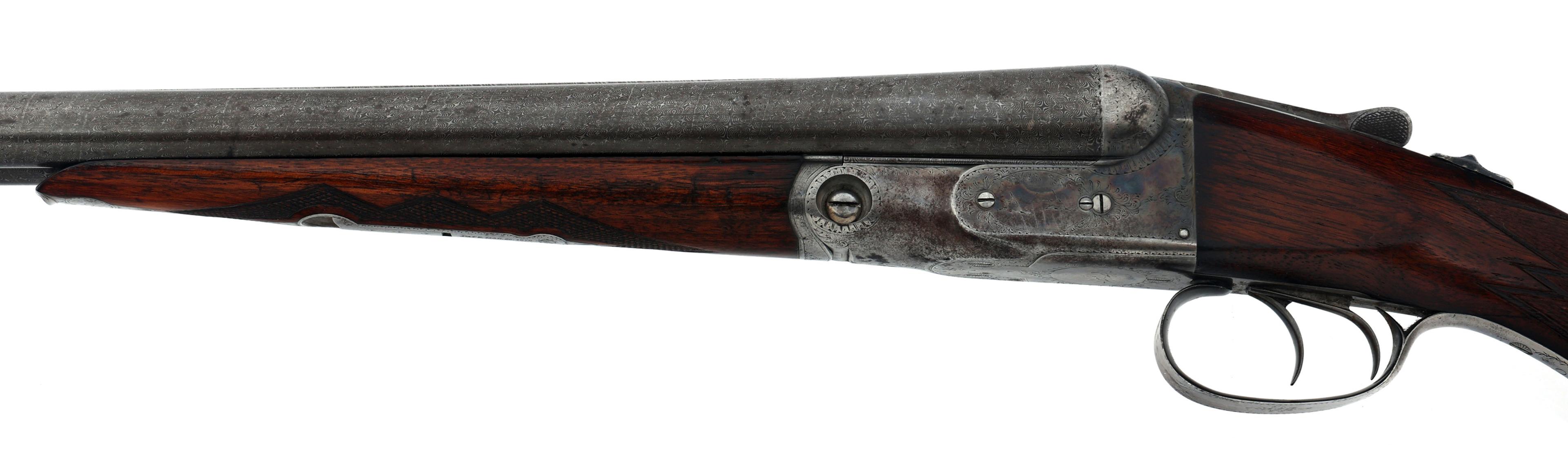 1899 PARKER BROS GH 12 GAUGE SXS SHOTGUN