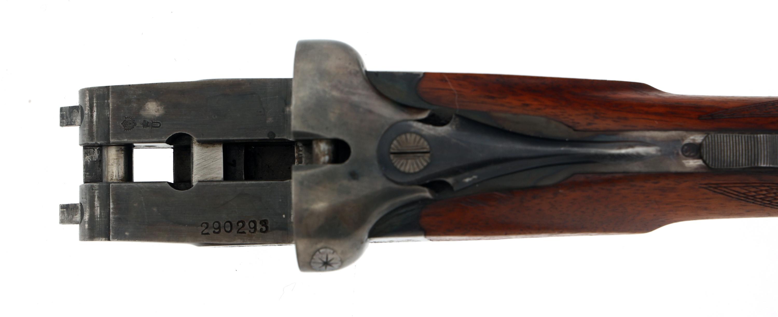 GUSTAV GENSCHOW & CO 16 GAUGE SIDE BY SIDE SHOTGUN