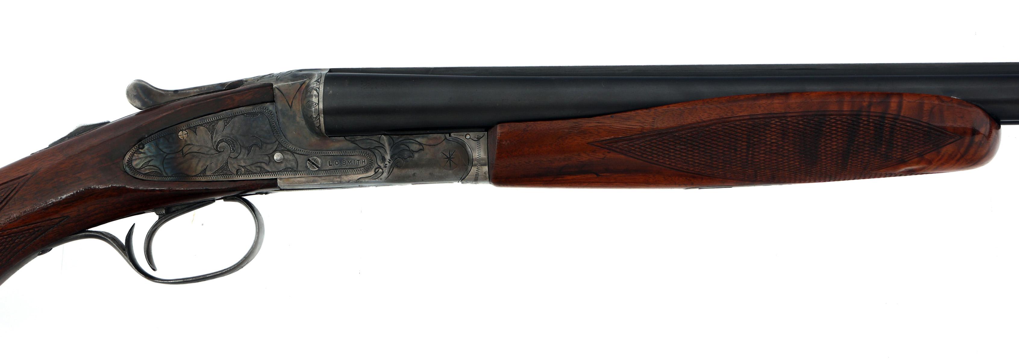 LC SMITH IDEAL GRADE 16 GAUGE SXS SHOTGUN