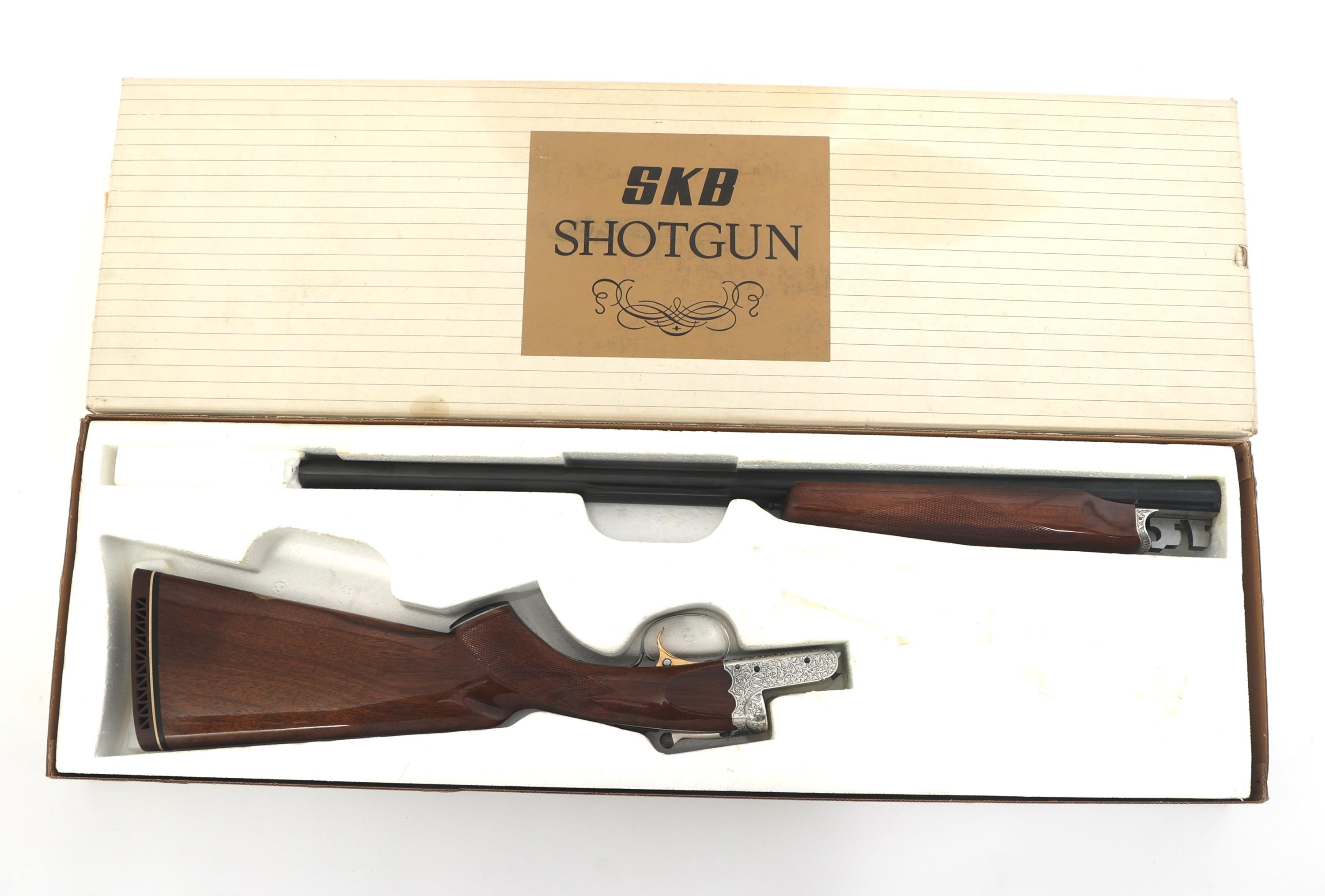 SKB MODEL 200E 20 GAUGE SXS SHOTGUN