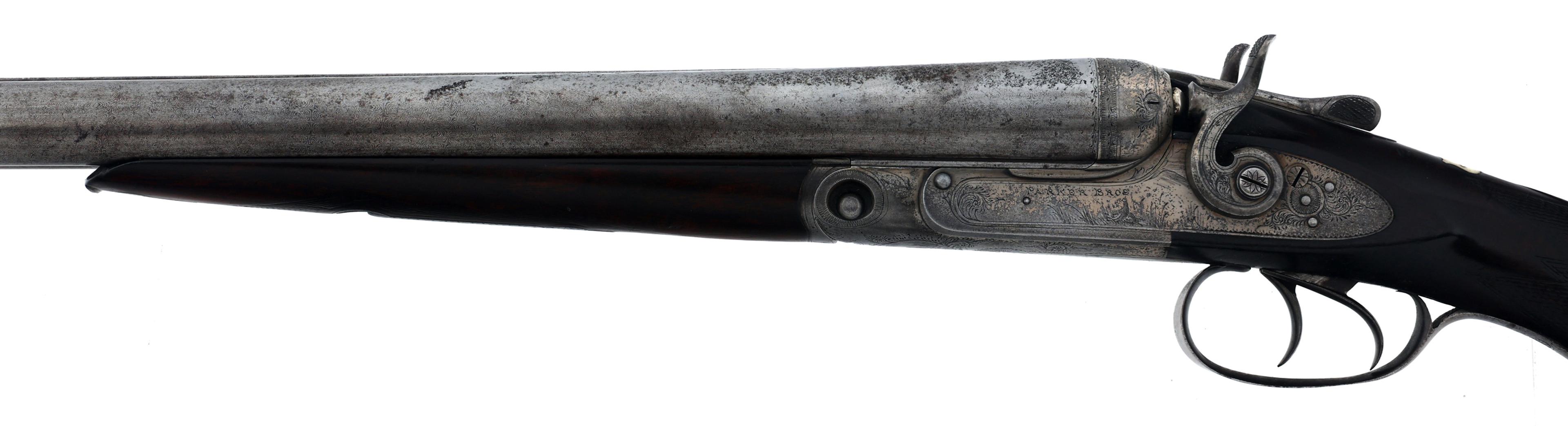 1882 PARKER BROS GRADE 2 10 GAUGE SXS SHOTGUN