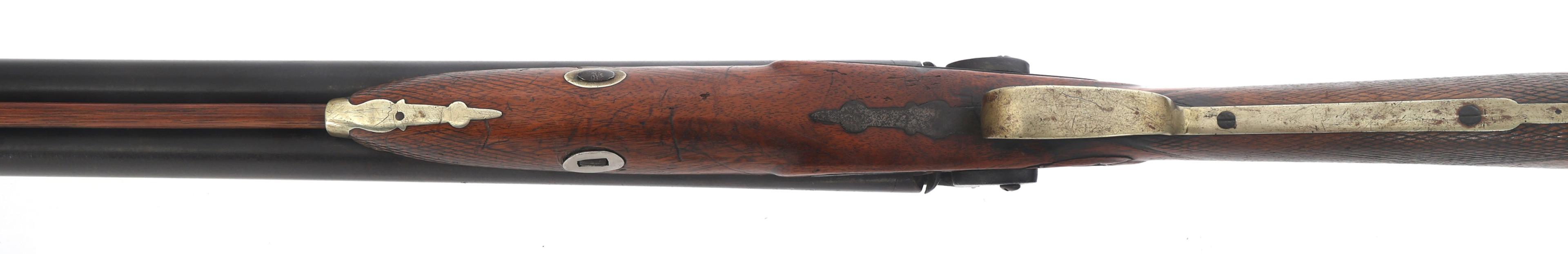 W. MOORE & CO SXS 10 GAUGE PERCUSSION SHOTGUN