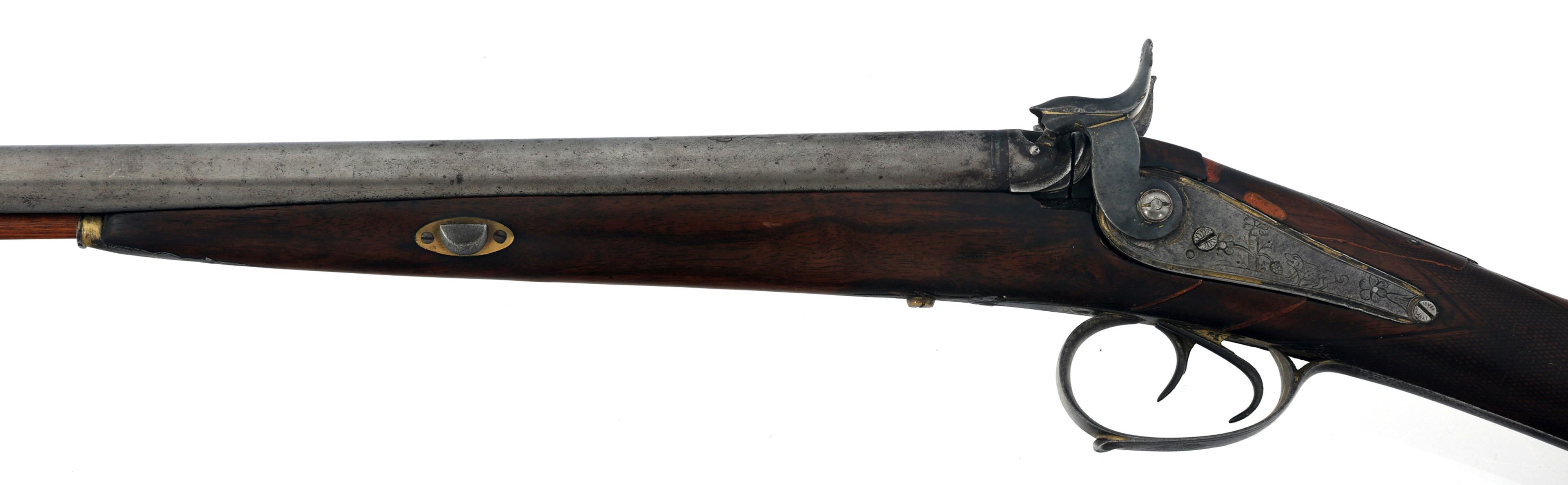 1838 JOSE ANITUA PERCUSSION SXS 16 GA SHOTGUN