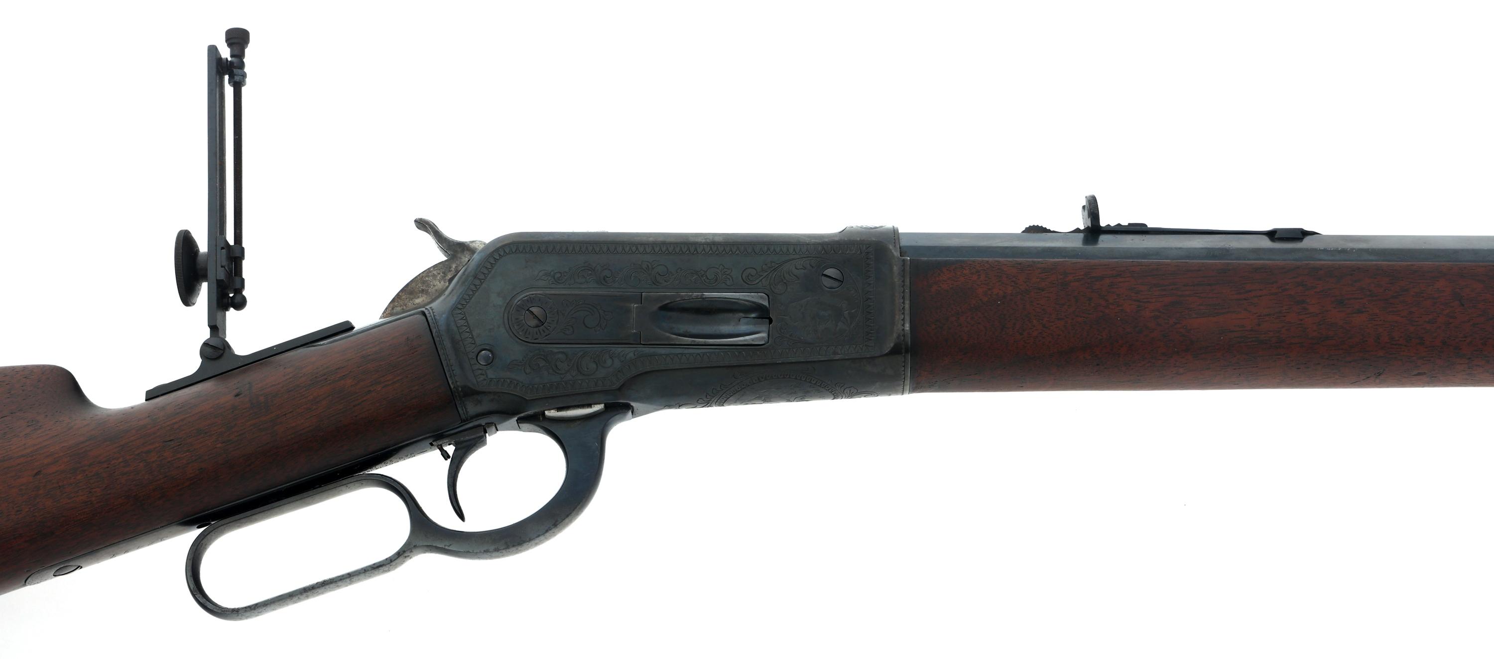 1889 WINCHESTER MODEL 1886 45 CALIBER RIFLE