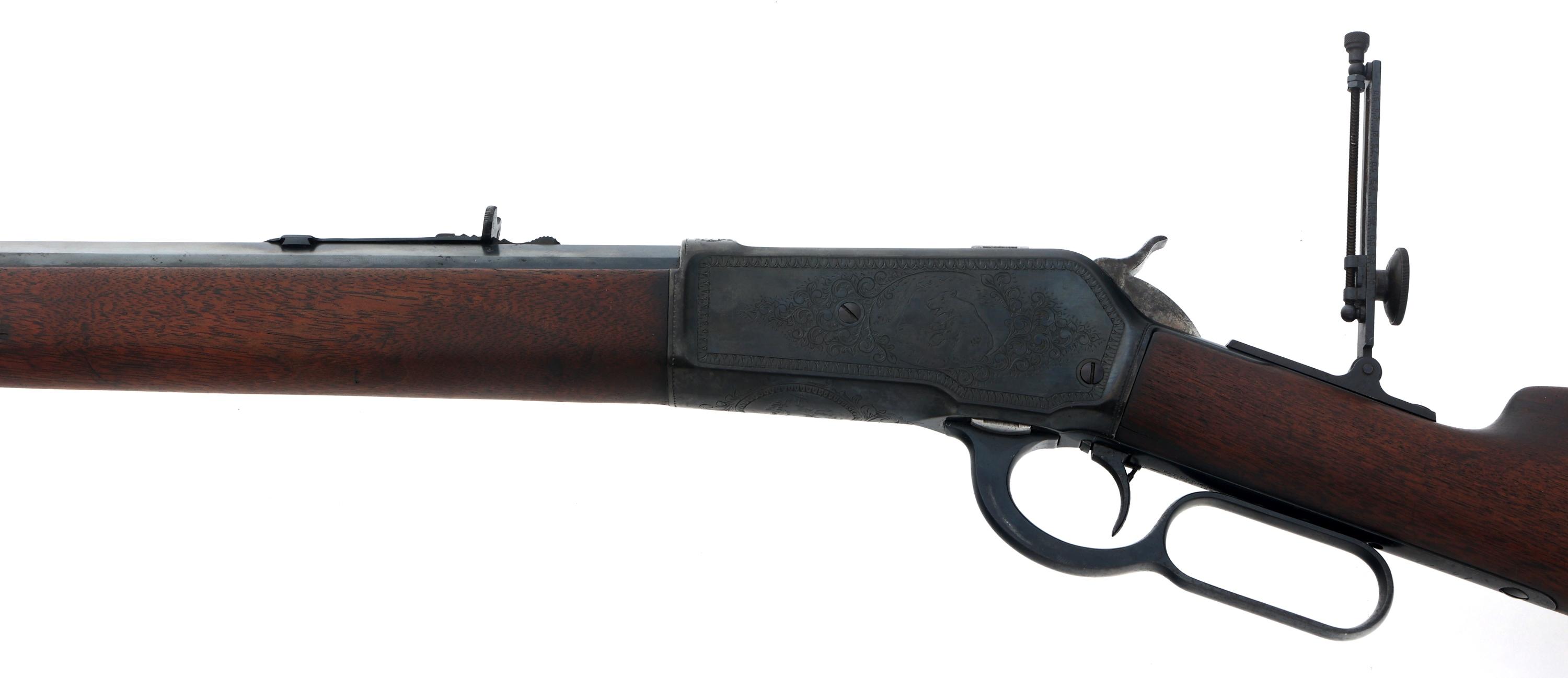 1889 WINCHESTER MODEL 1886 45 CALIBER RIFLE