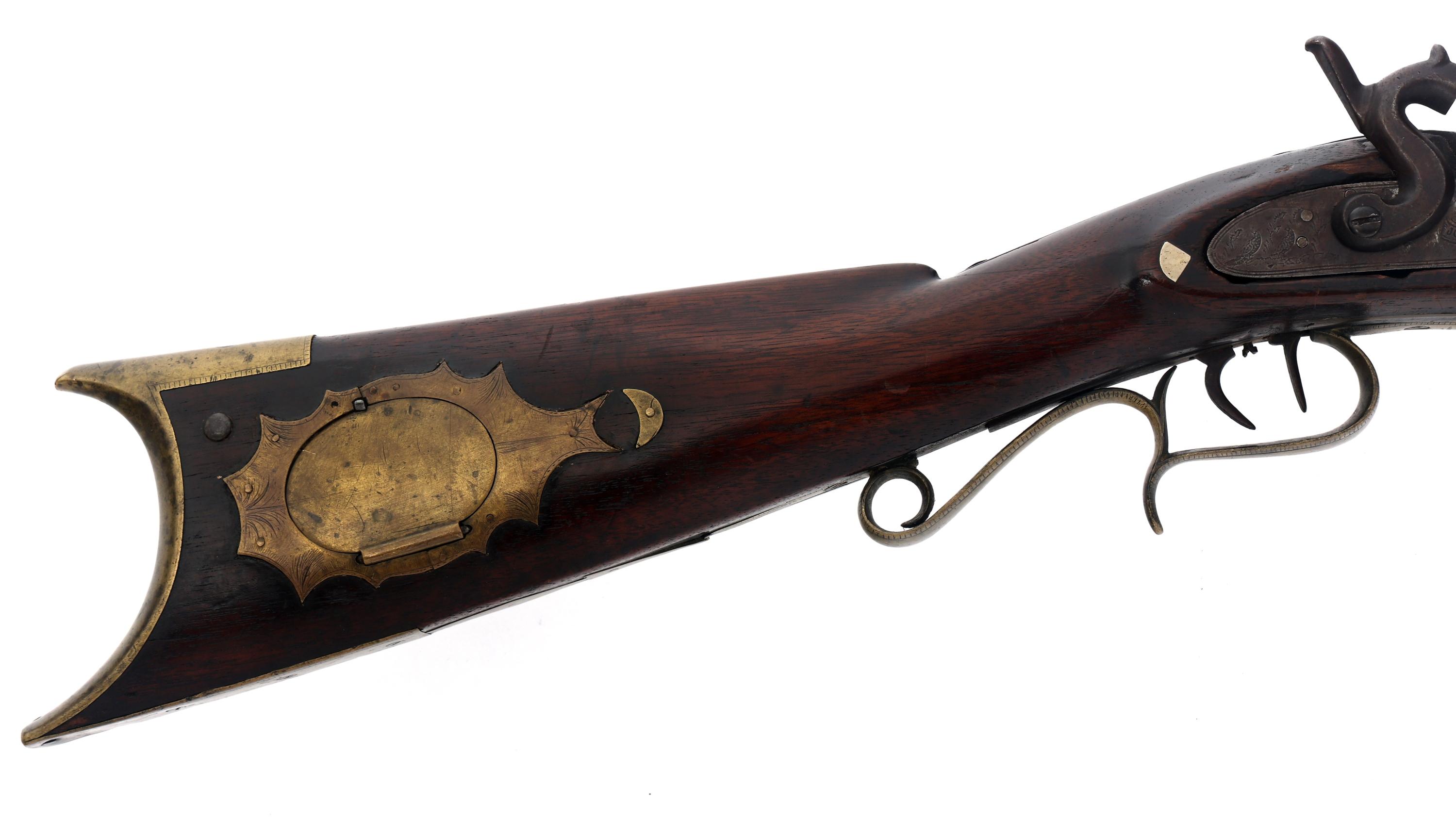 JOSEPH GOLCHER SHARPSHOOTER PERCUSSION RIFLE