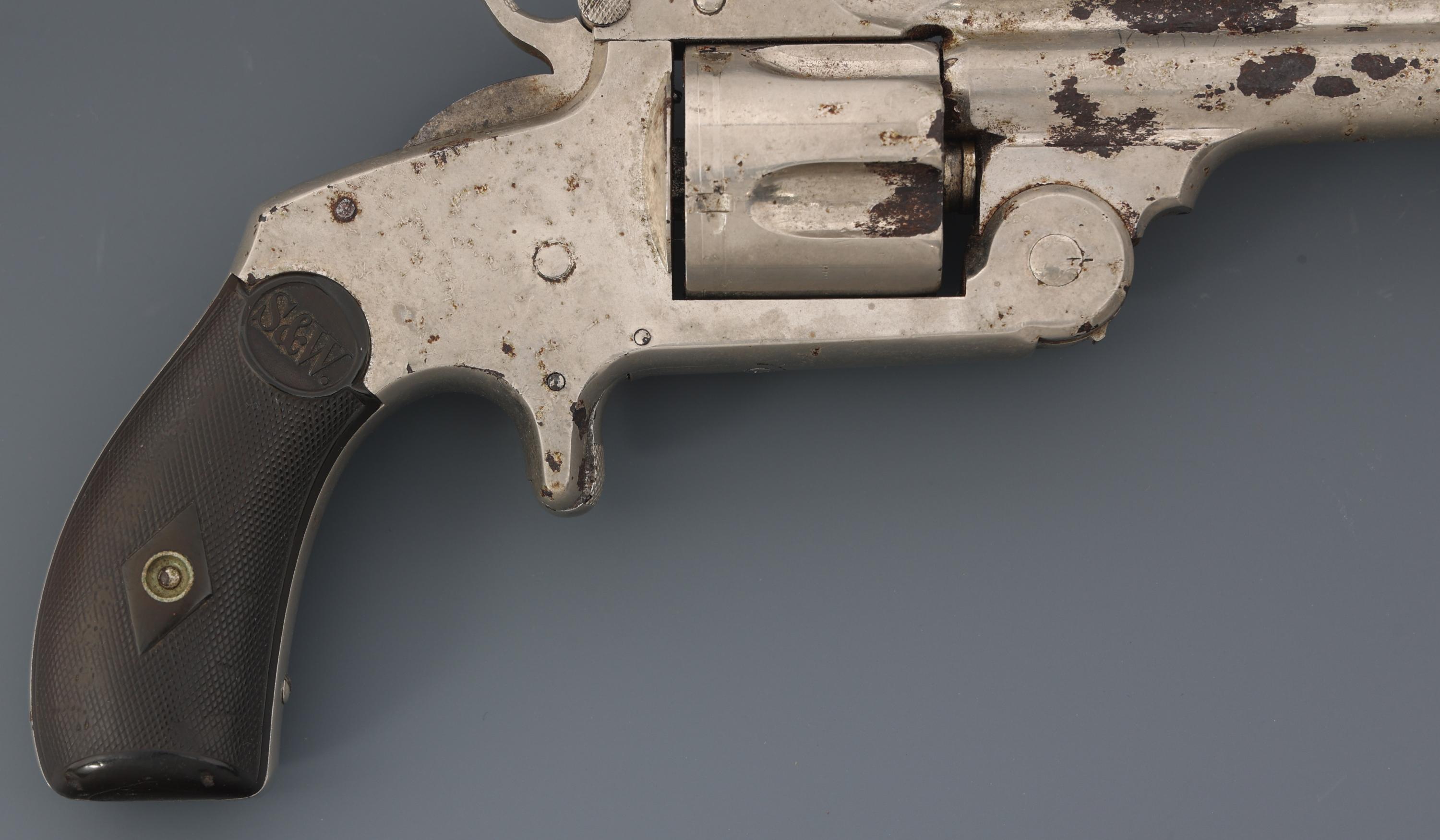 SMITH & WESSON 2nd MODEL .38 CALIBER SA REVOLVER