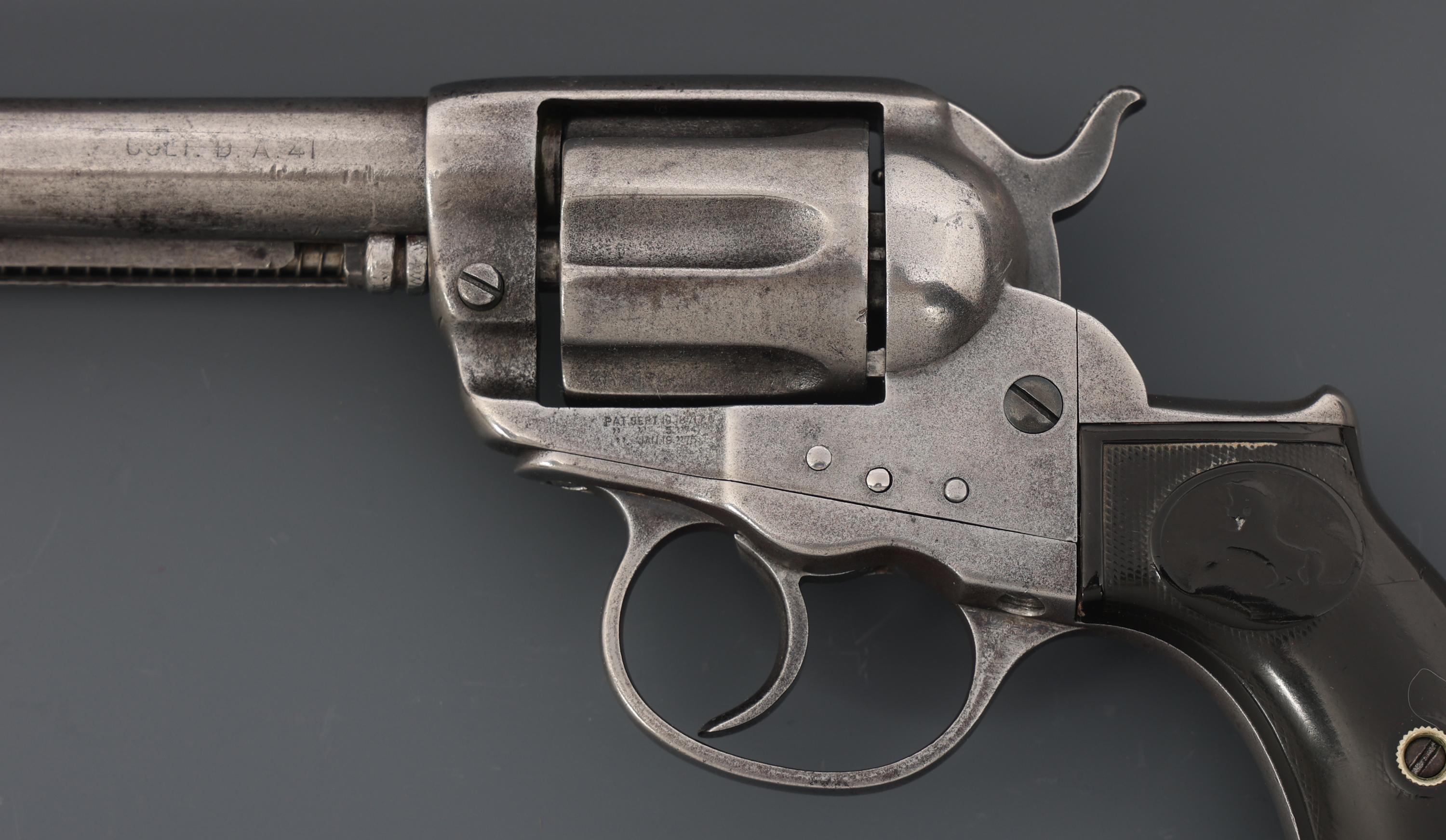 COLT MODEL 1877 THUNDERER .41 CALIBER DA REVOLVER