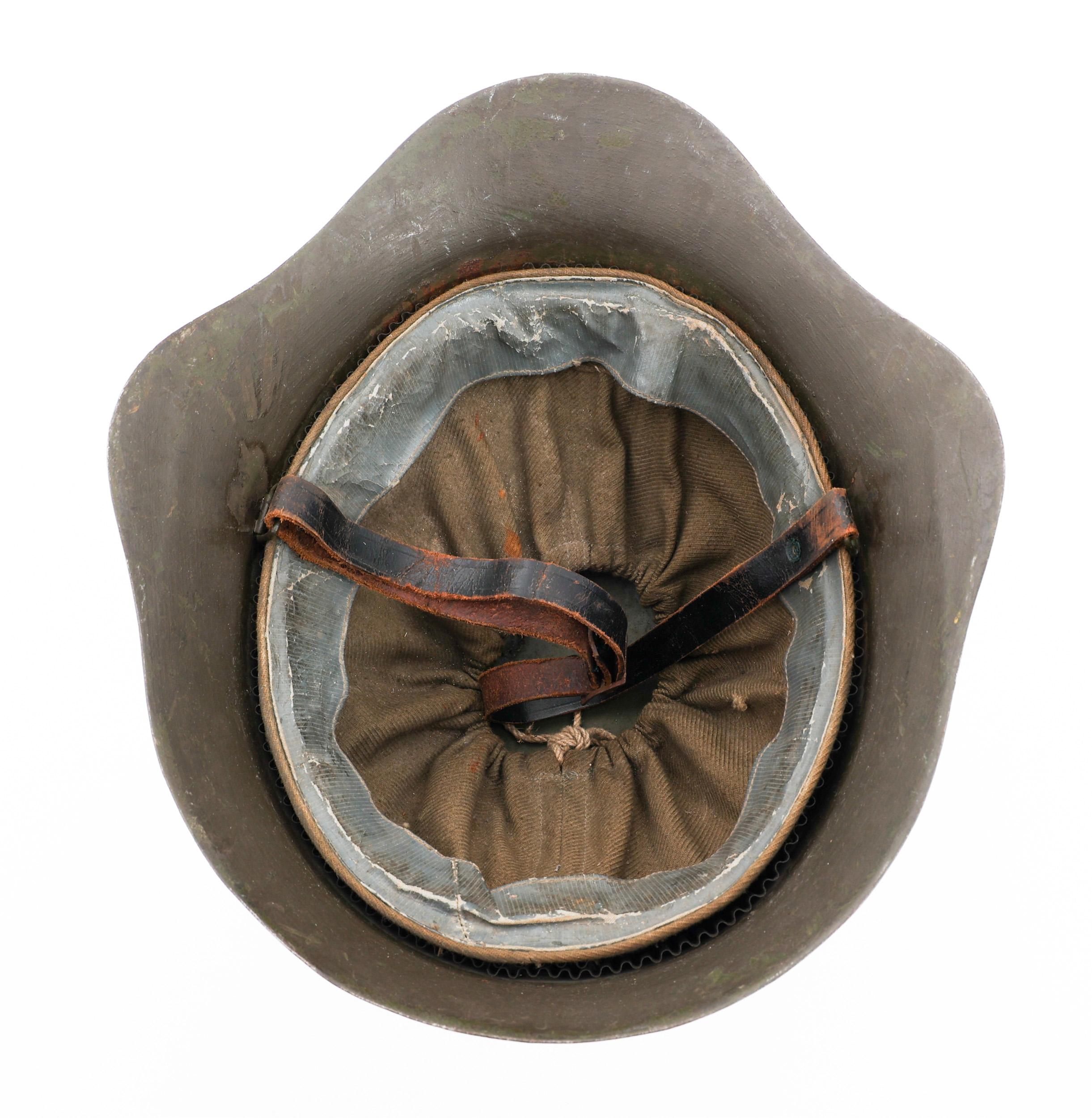 WWII SOVIET RUSSIAN M36 COMBAT HELMET